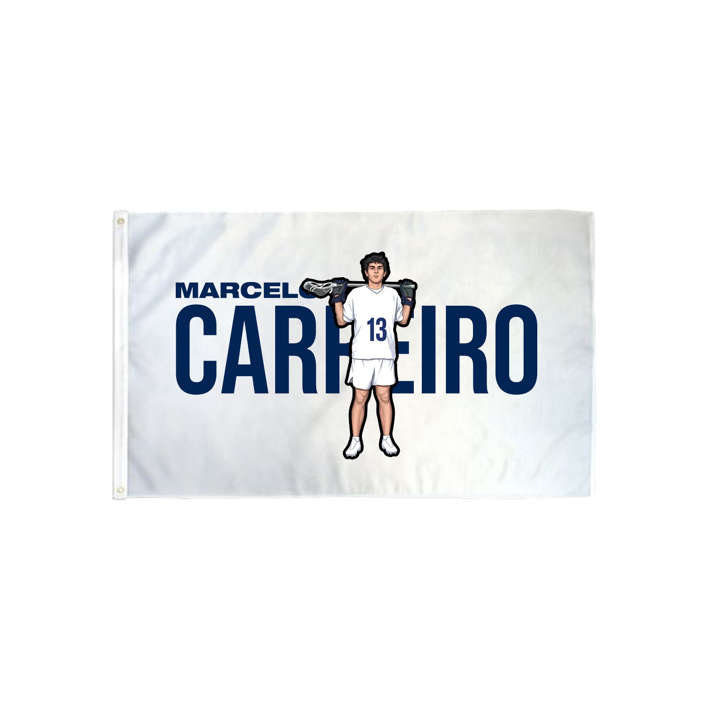 3x5 Flag — Player Name in Classic