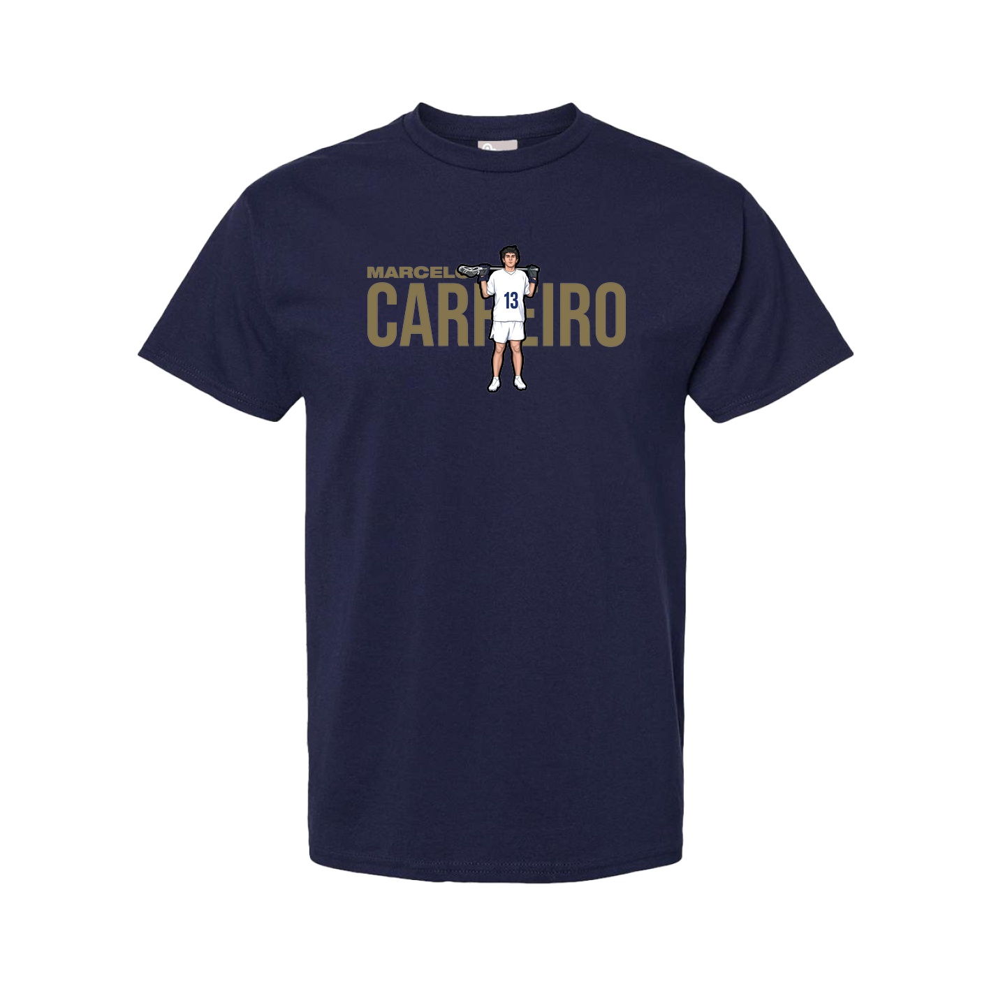 Tee — Player Name in Navy