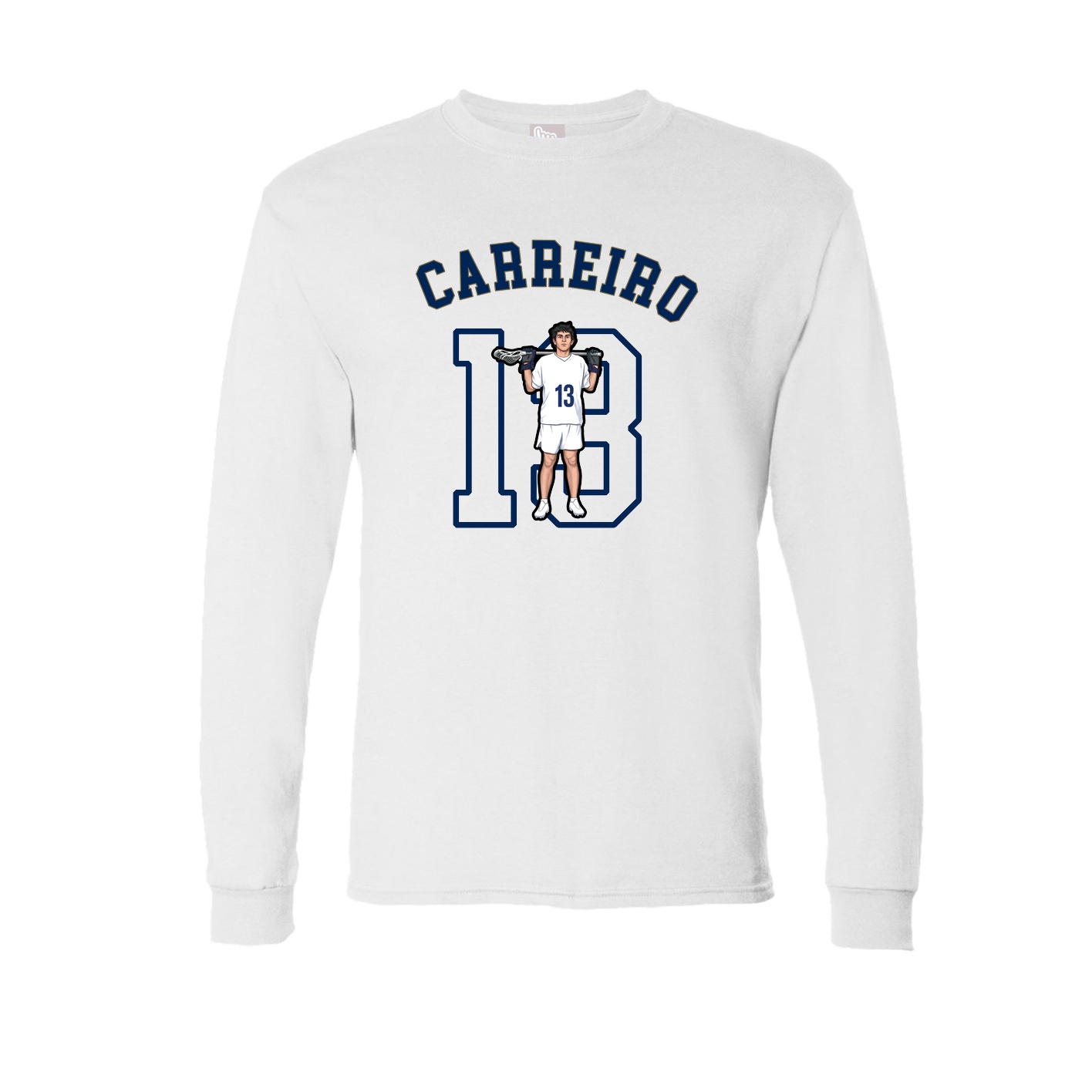 Long Sleeve Tee — Shirsey Arch in White