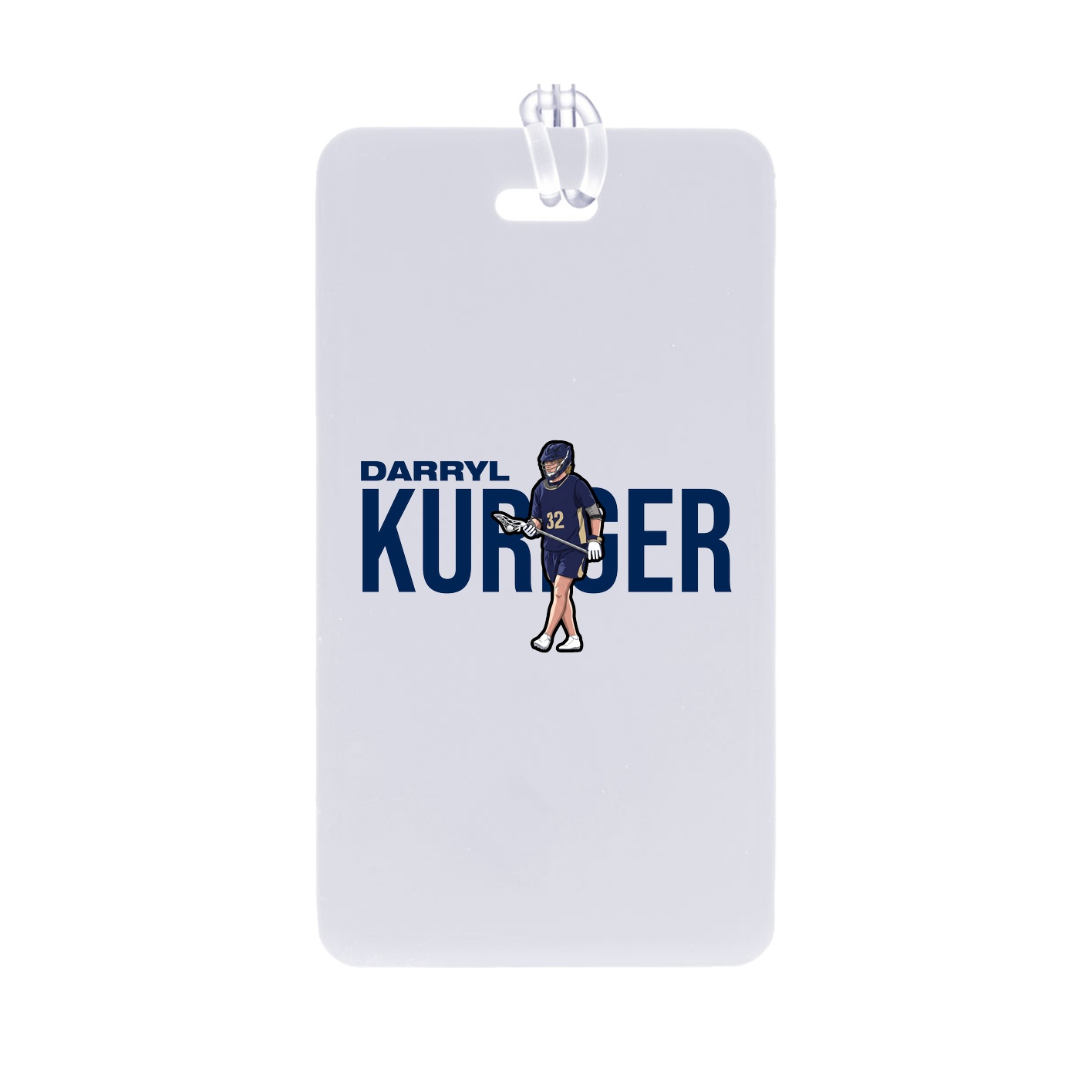 Bag Tag — Player Name in Classic