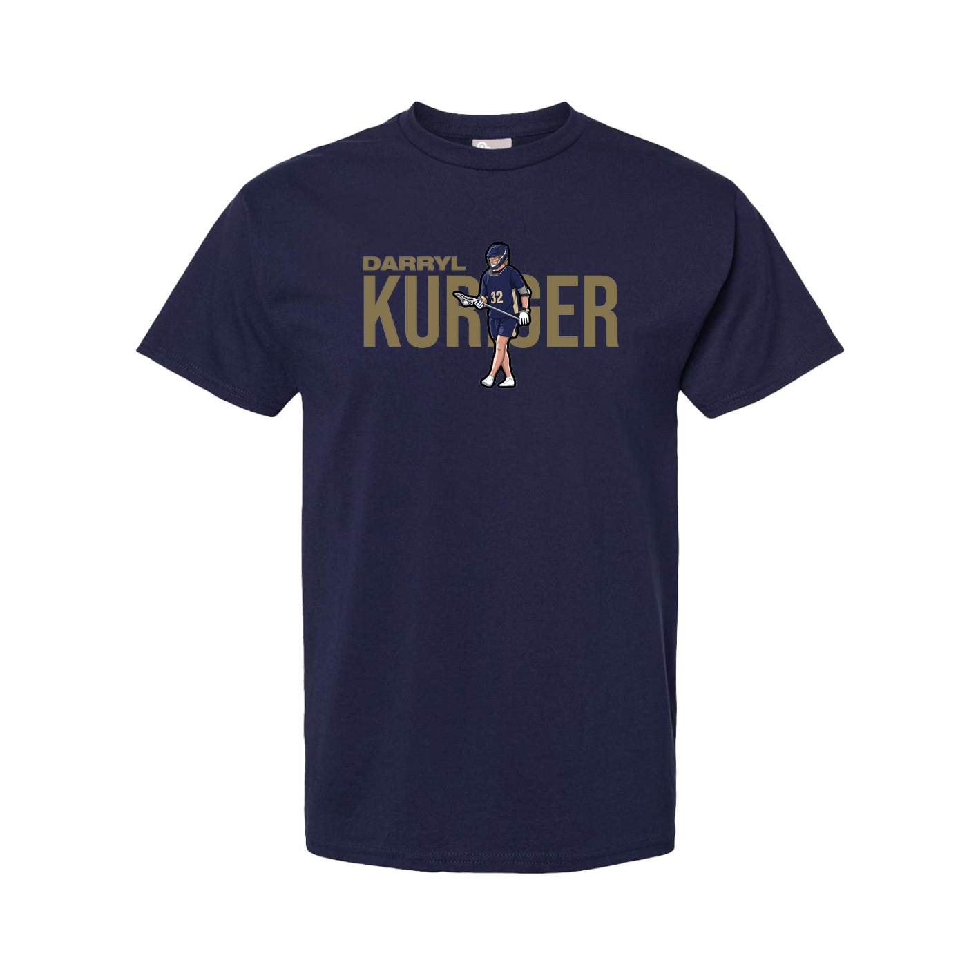 Tee — Player Name in Navy