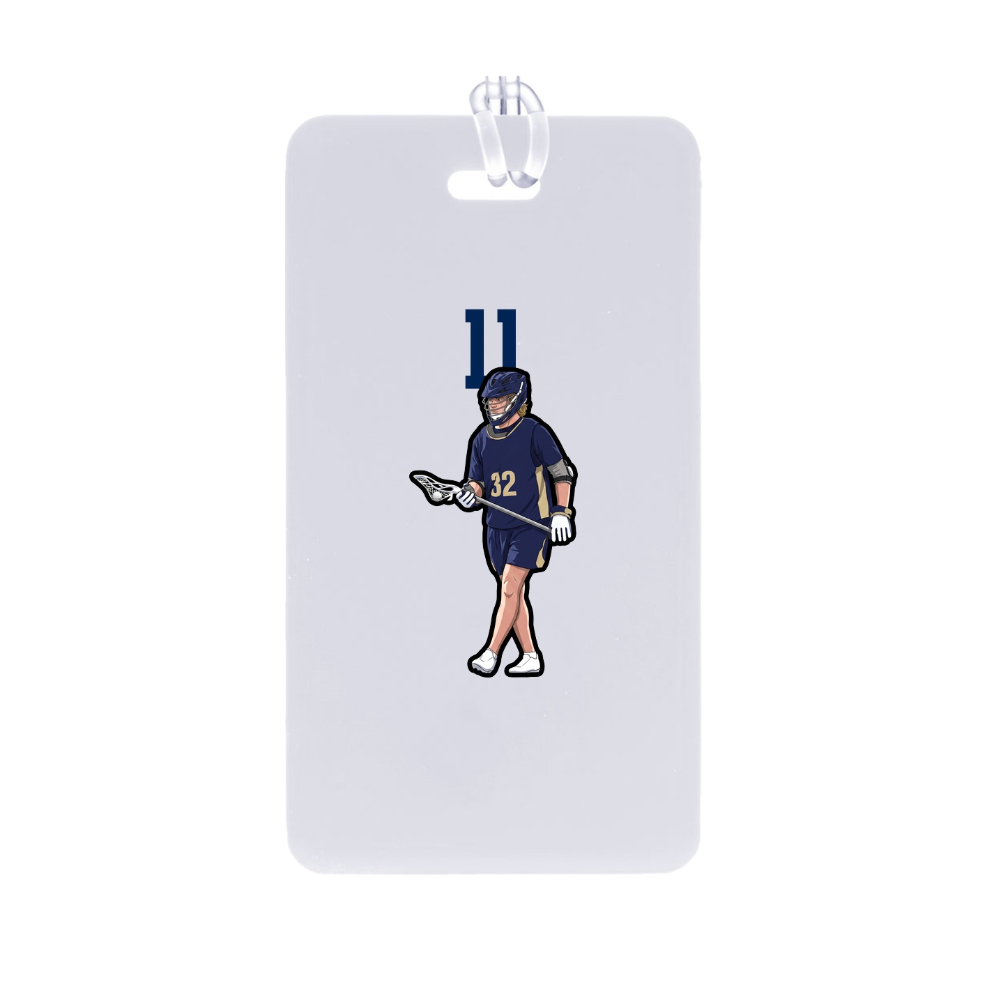 Bag Tag — Number Top in Classic
