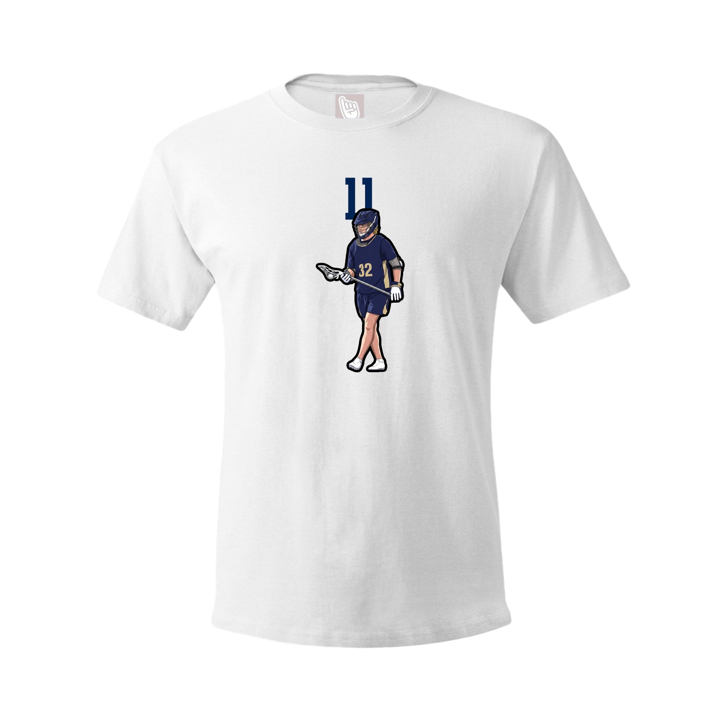 Tee — Number Top in White