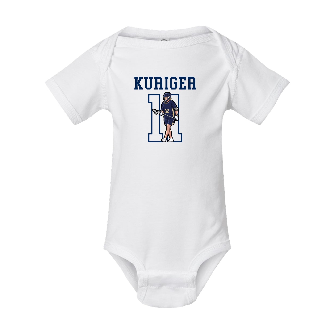 Baby Onesie — Shirsey in White
