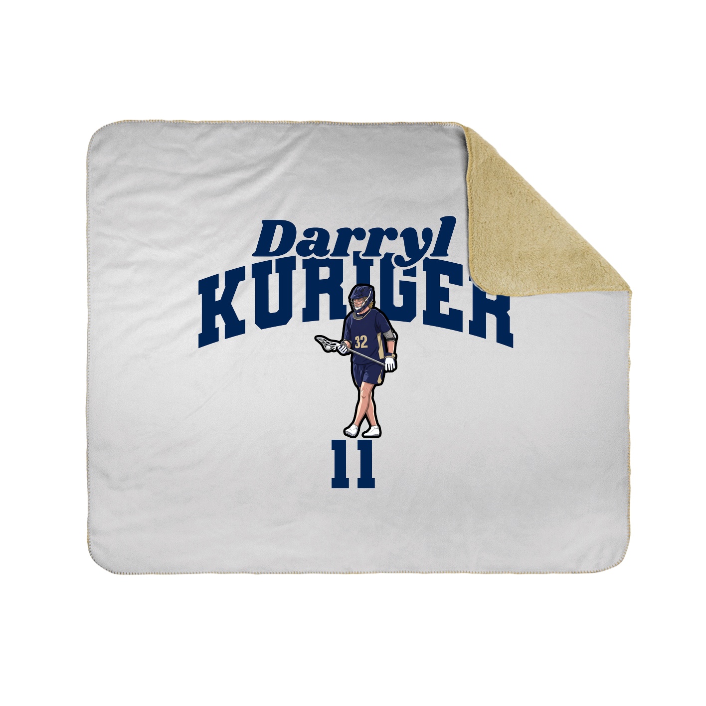 Throw Blanket — Signature Arch in White