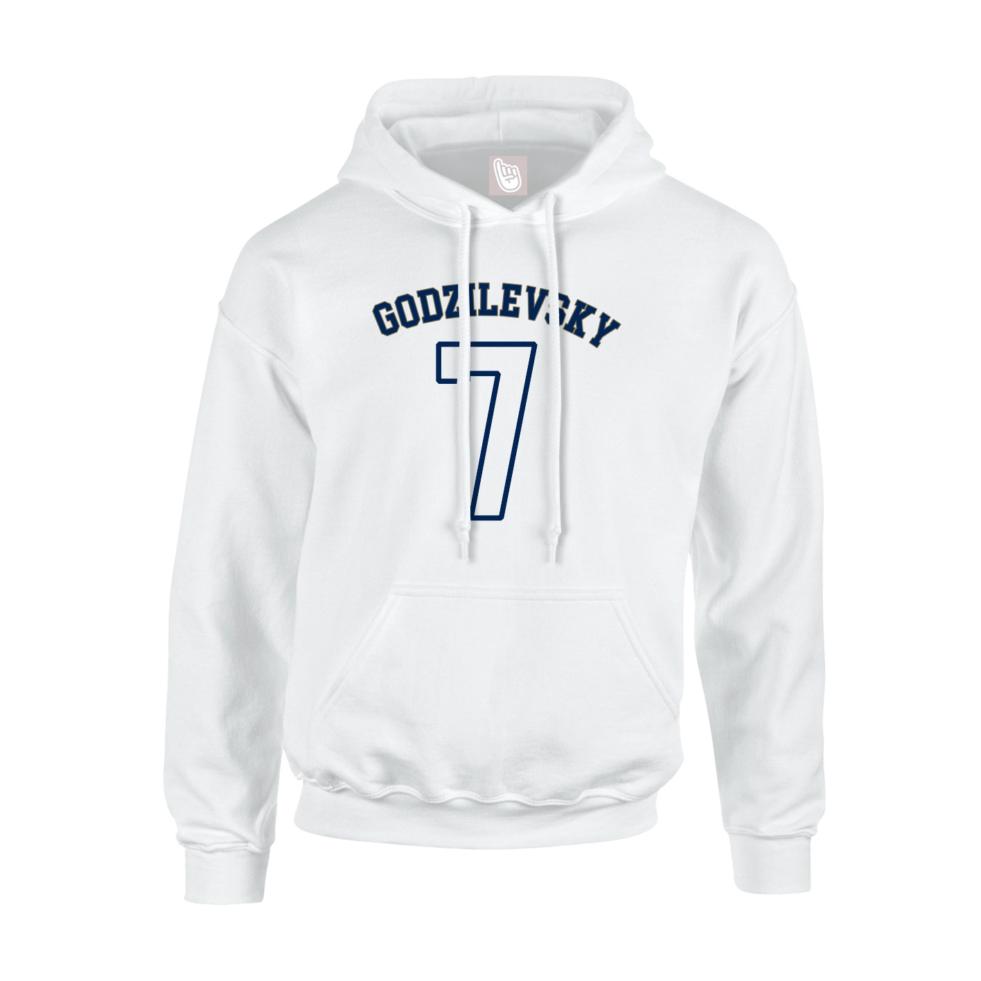 Hoodie — Shirsey Arch in White