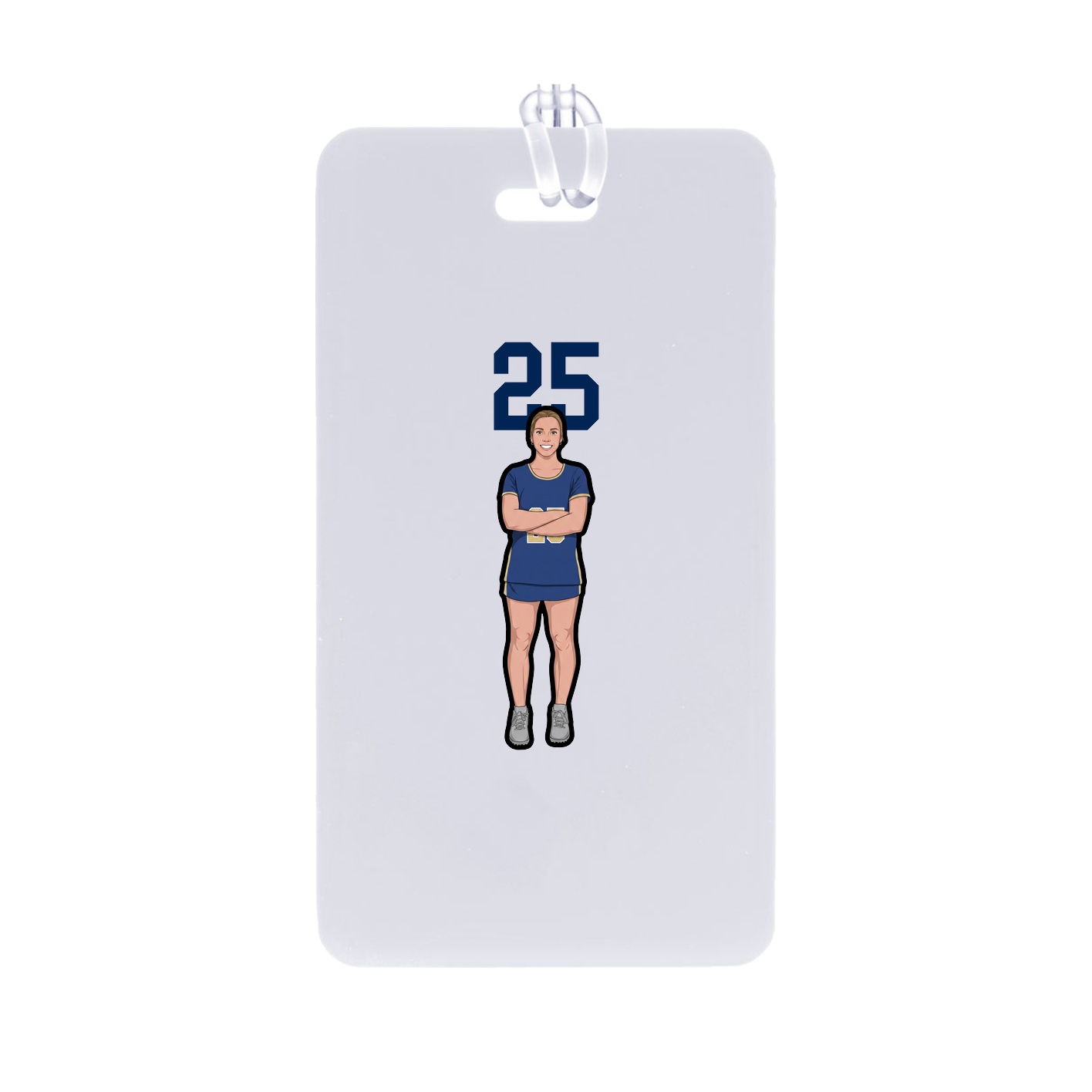 Bag Tag — Number Top in Classic