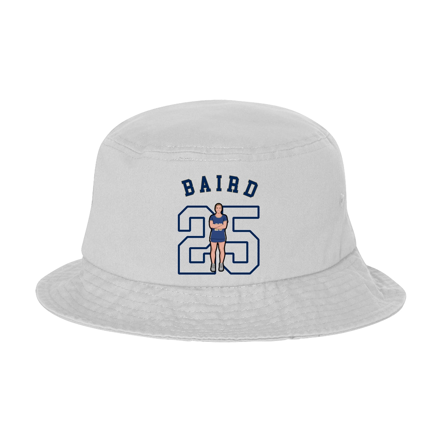 Bucket Cap — Shirsey Arch in White