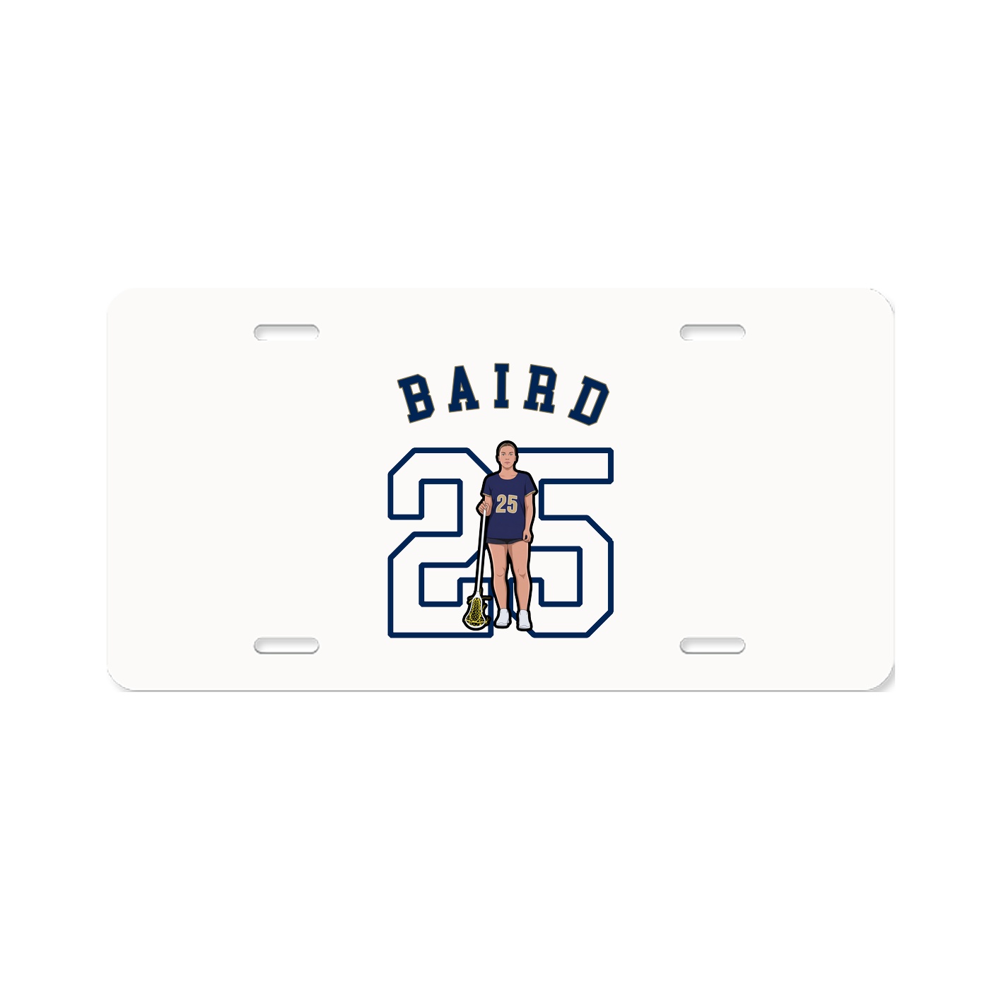 License Plate — Shirsey Arch in Classic