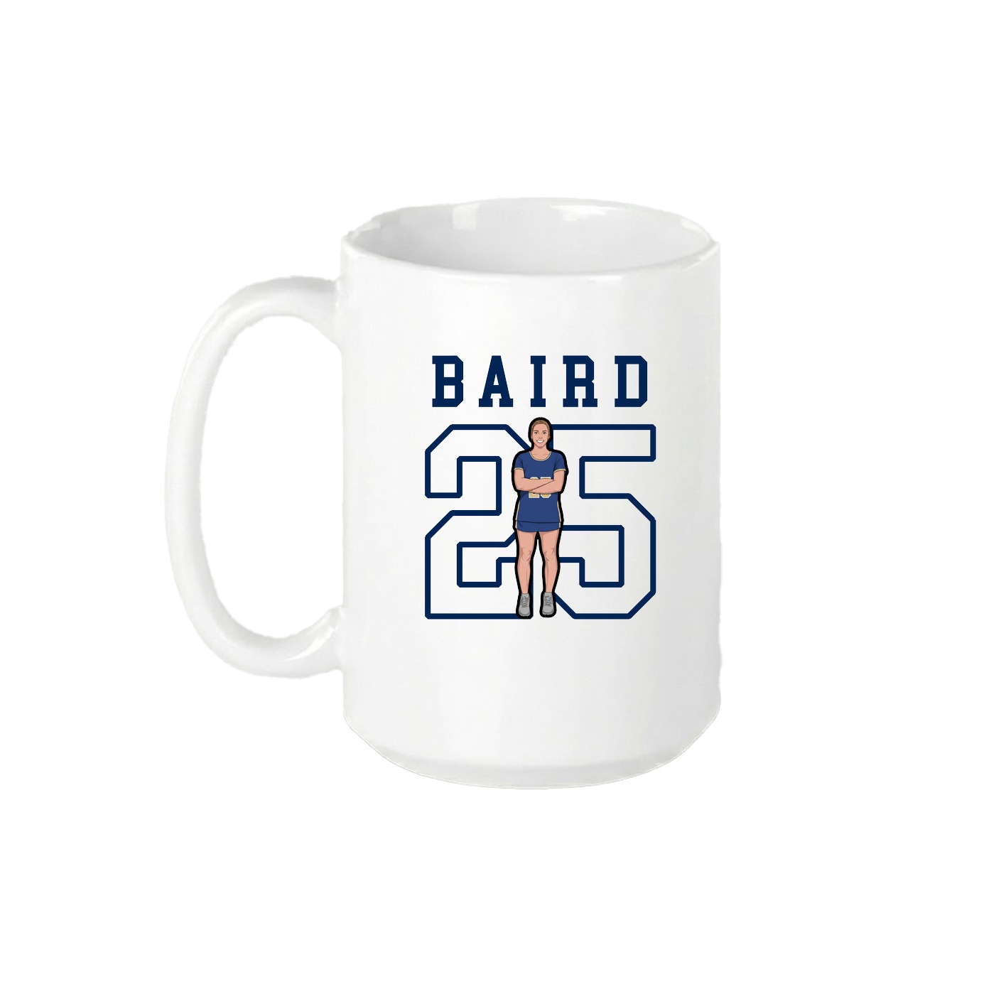 15oz Coffee Mug — Shirsey in White