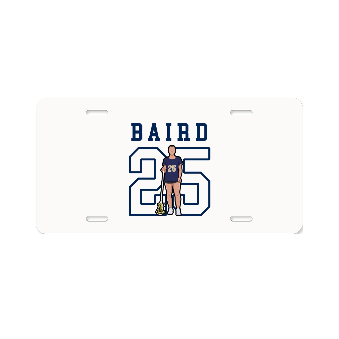 License Plate — Shirsey in Classic