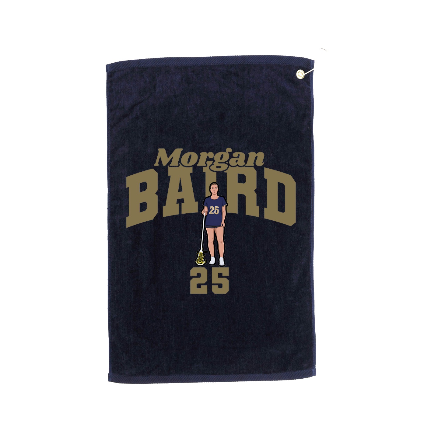 Golf Towel — Signature Arch in Navy