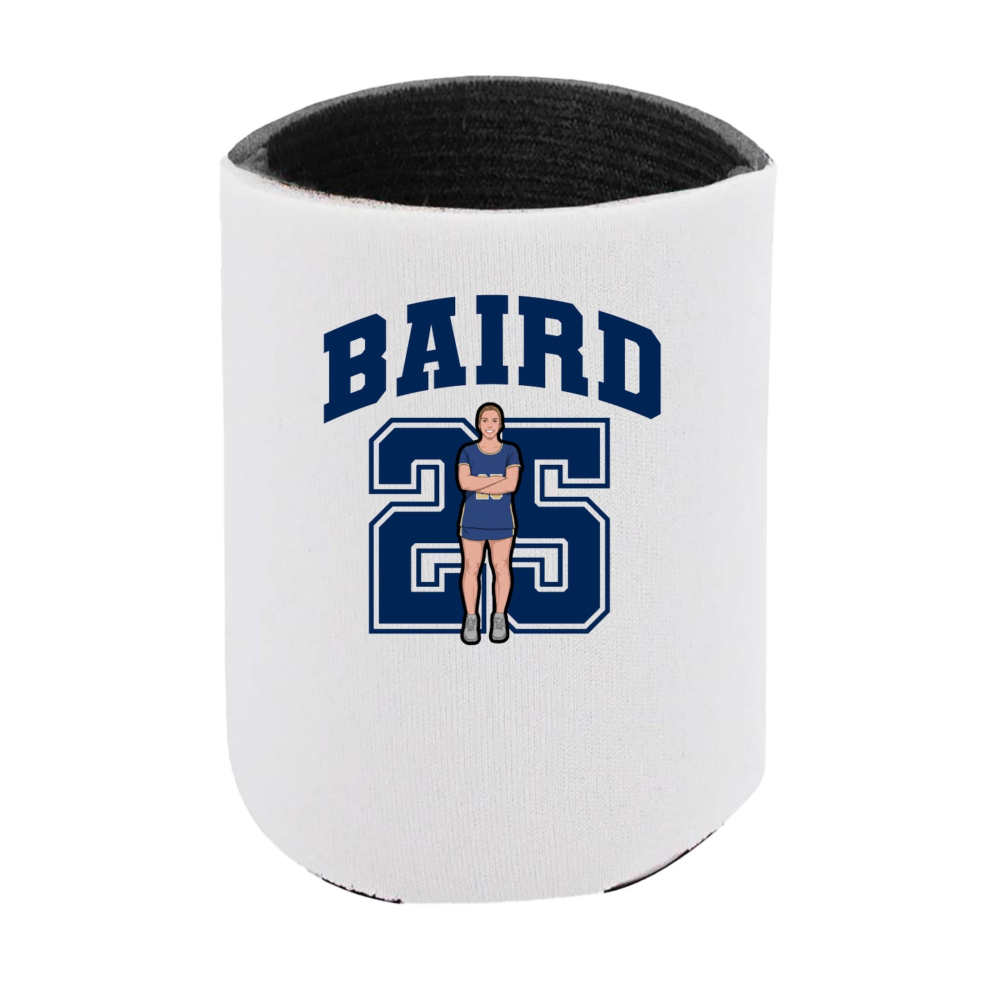 Can Holder — Number in White