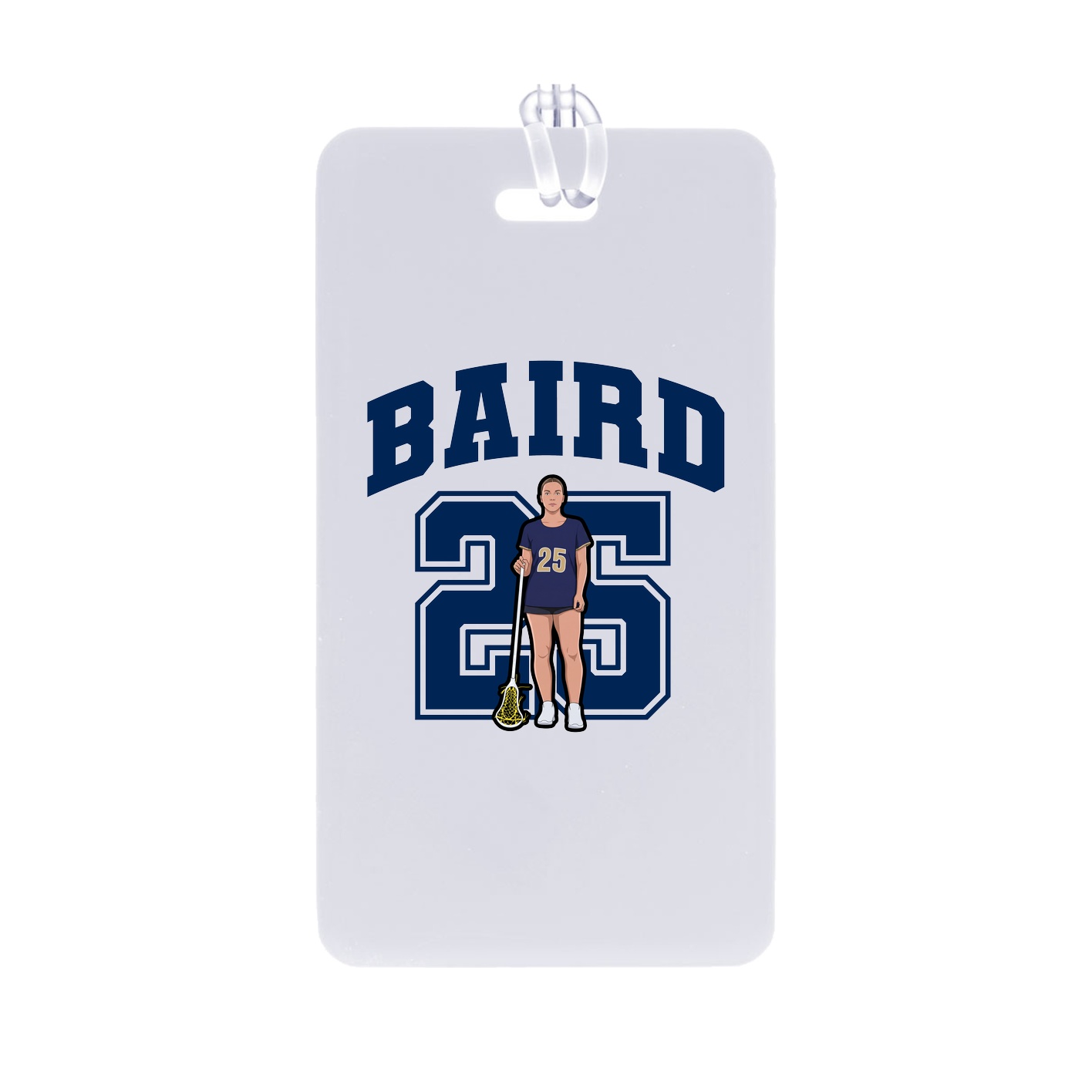 Bag Tag — Number in Classic