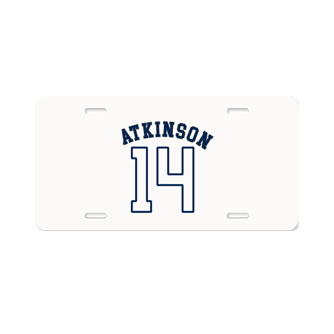 License Plate — Shirsey Arch in Classic