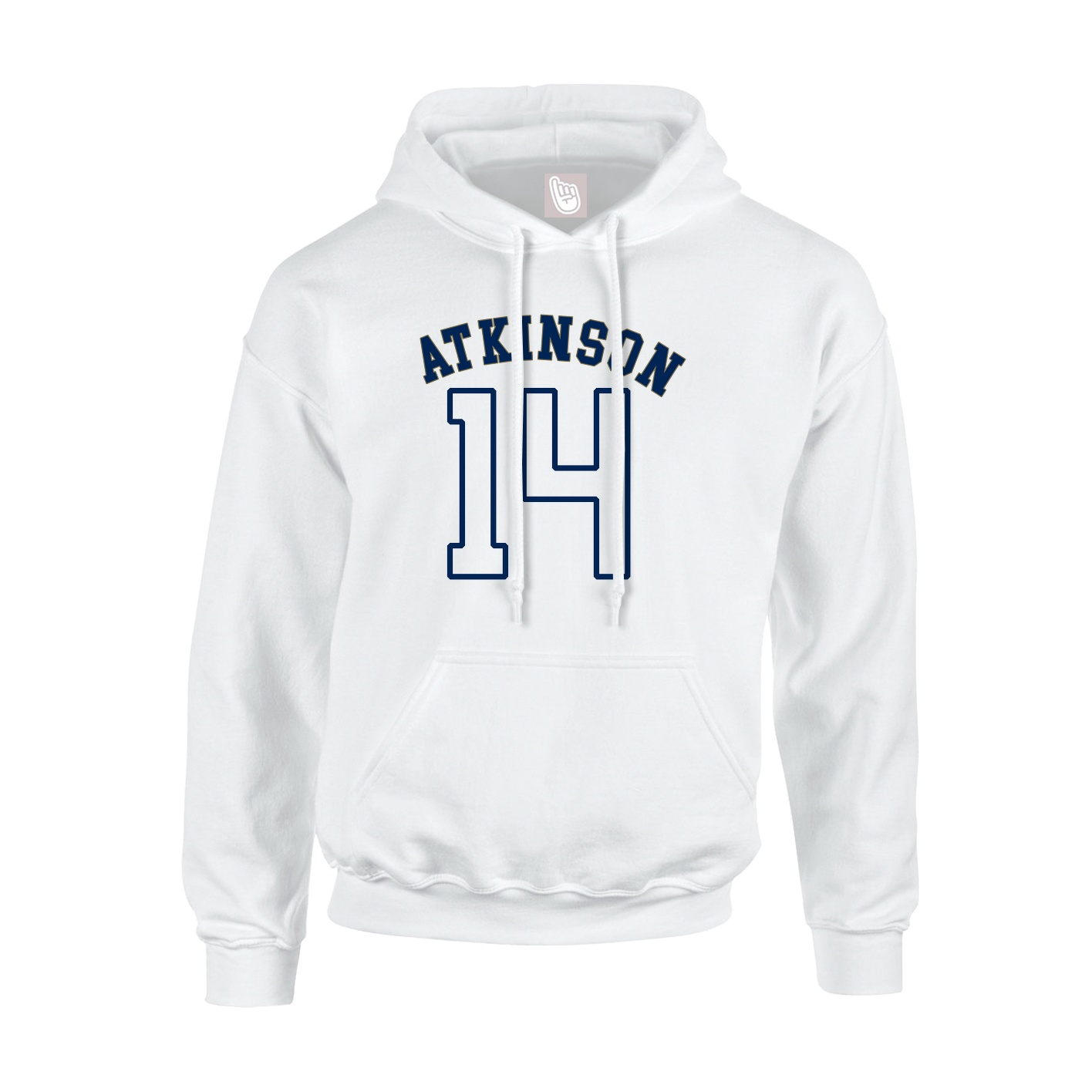 Hoodie — Shirsey Arch in White