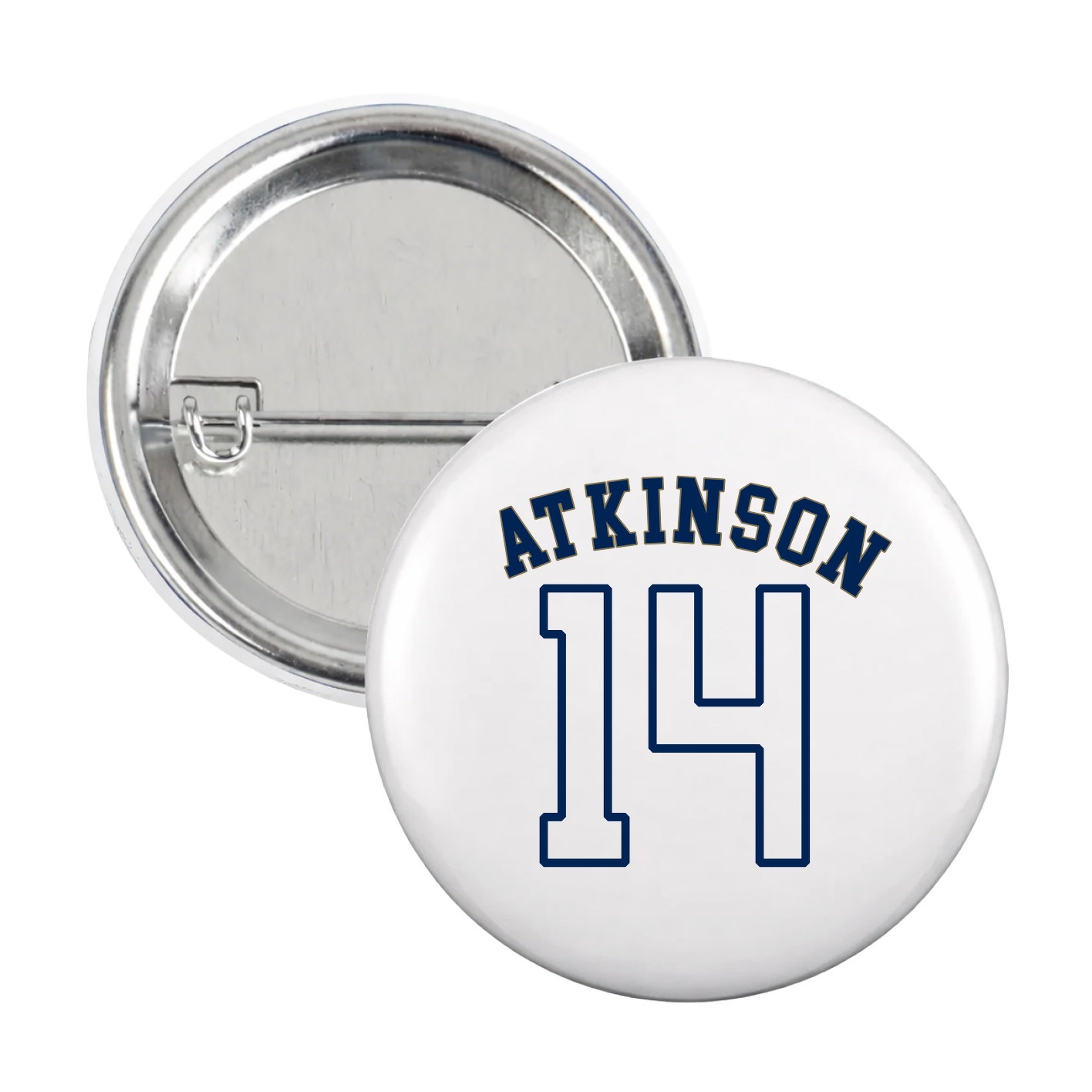 Game Day Button — Shirsey Arch in White