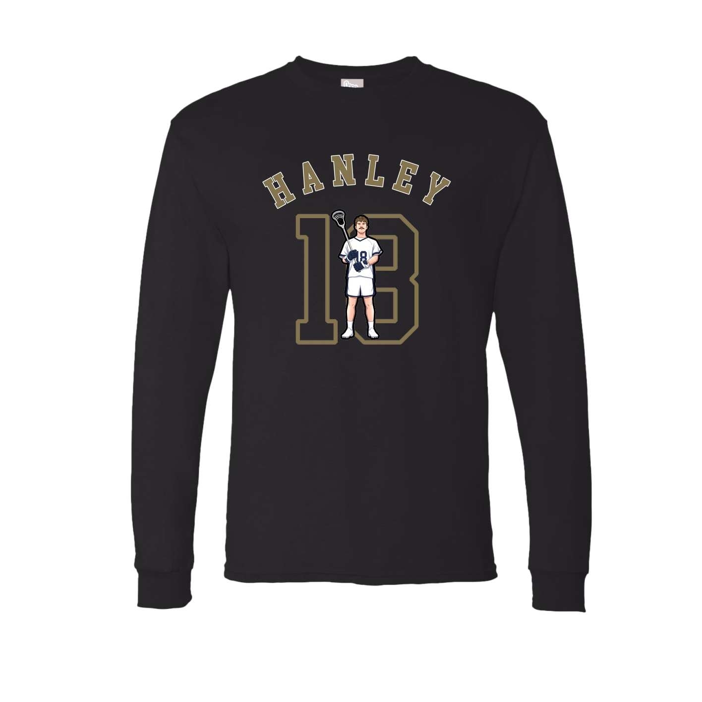 Long Sleeve Tee — Shirsey Arch in Black