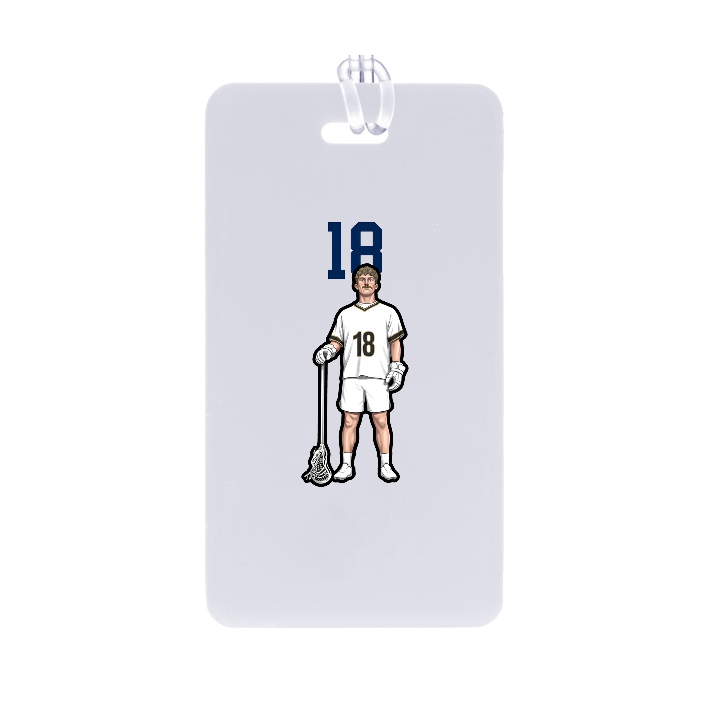 Bag Tag — Number Top in Classic