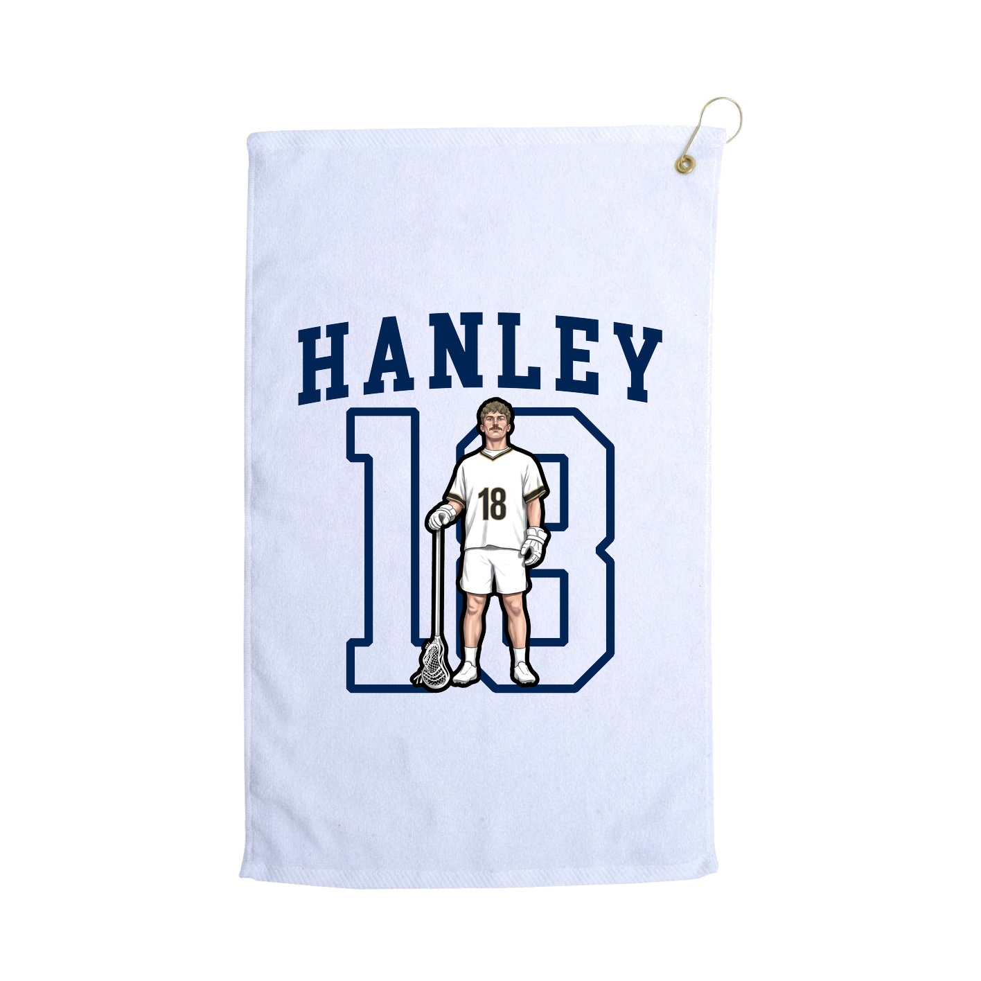 Golf Towel — Shirsey in White