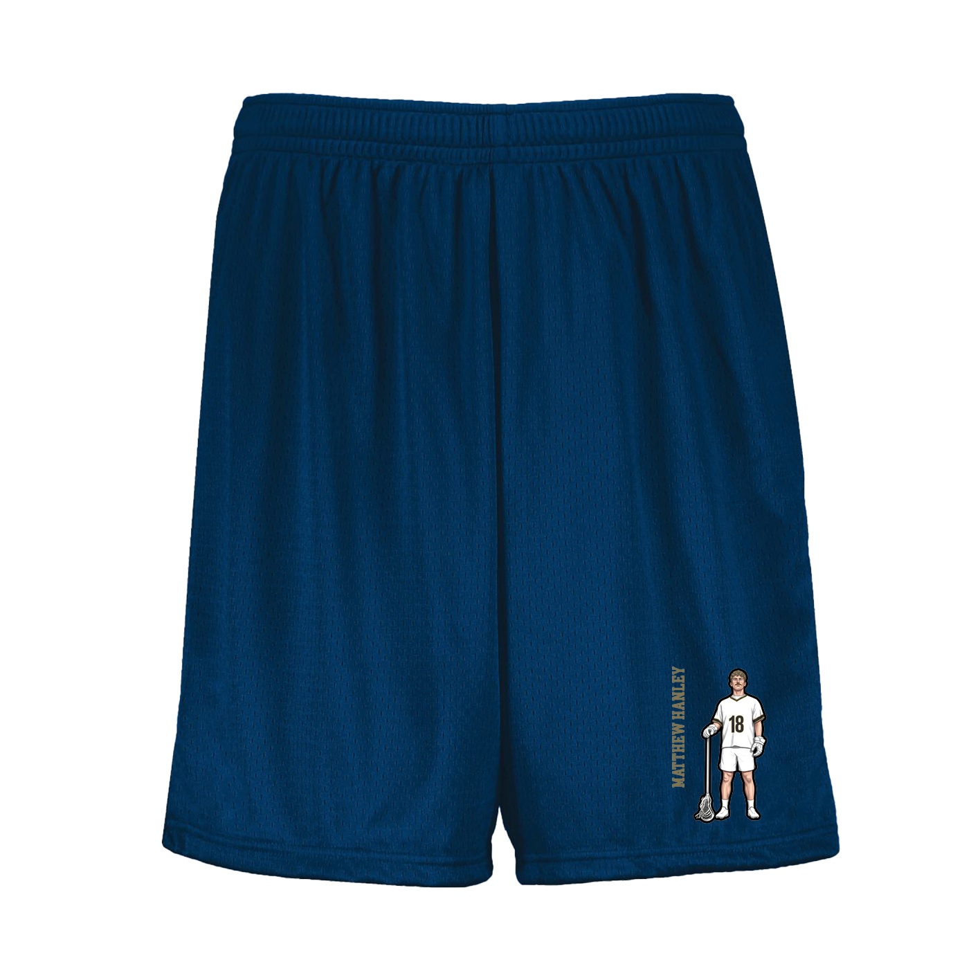 Shorts — Name Vertical in Navy