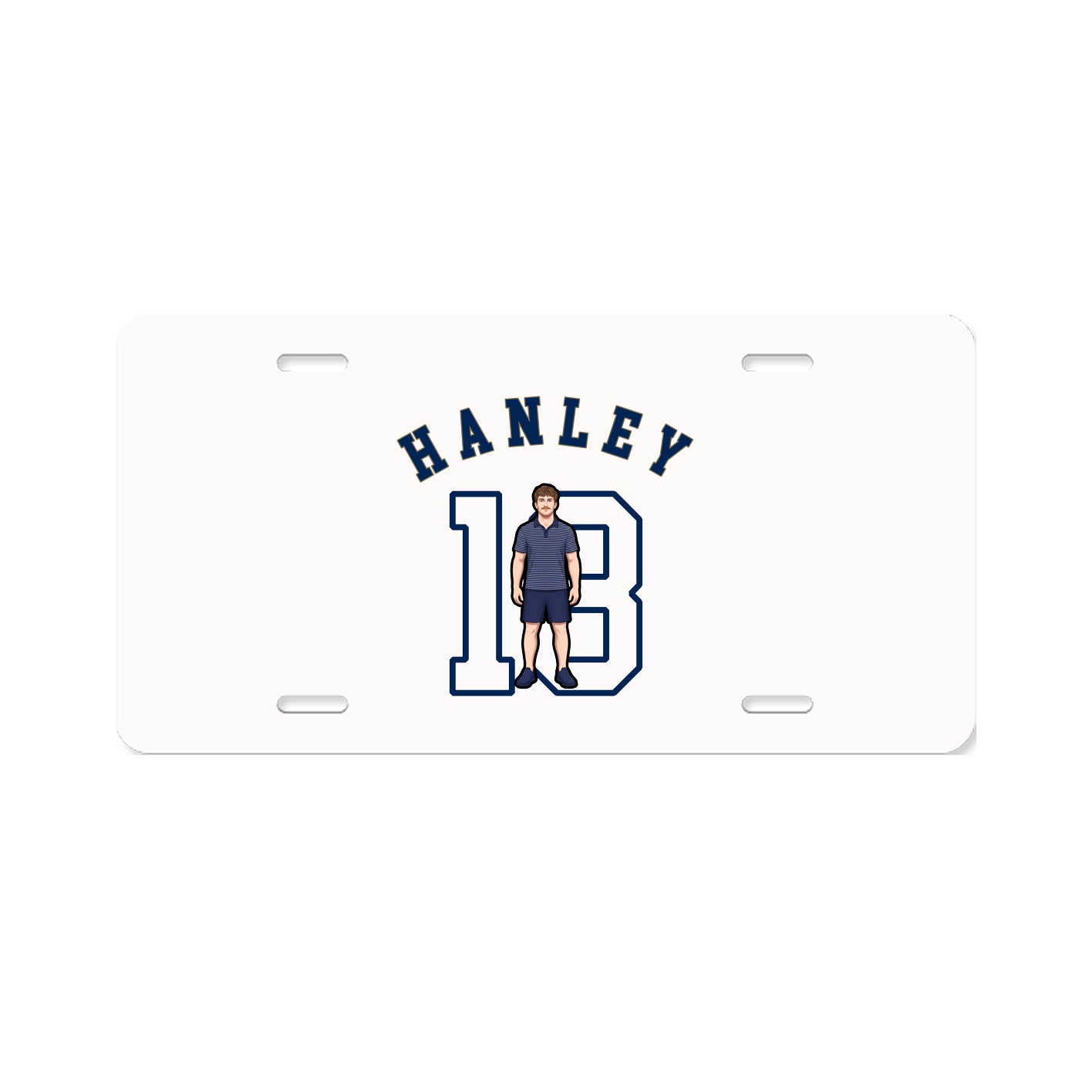 License Plate — Shirsey Arch in Classic