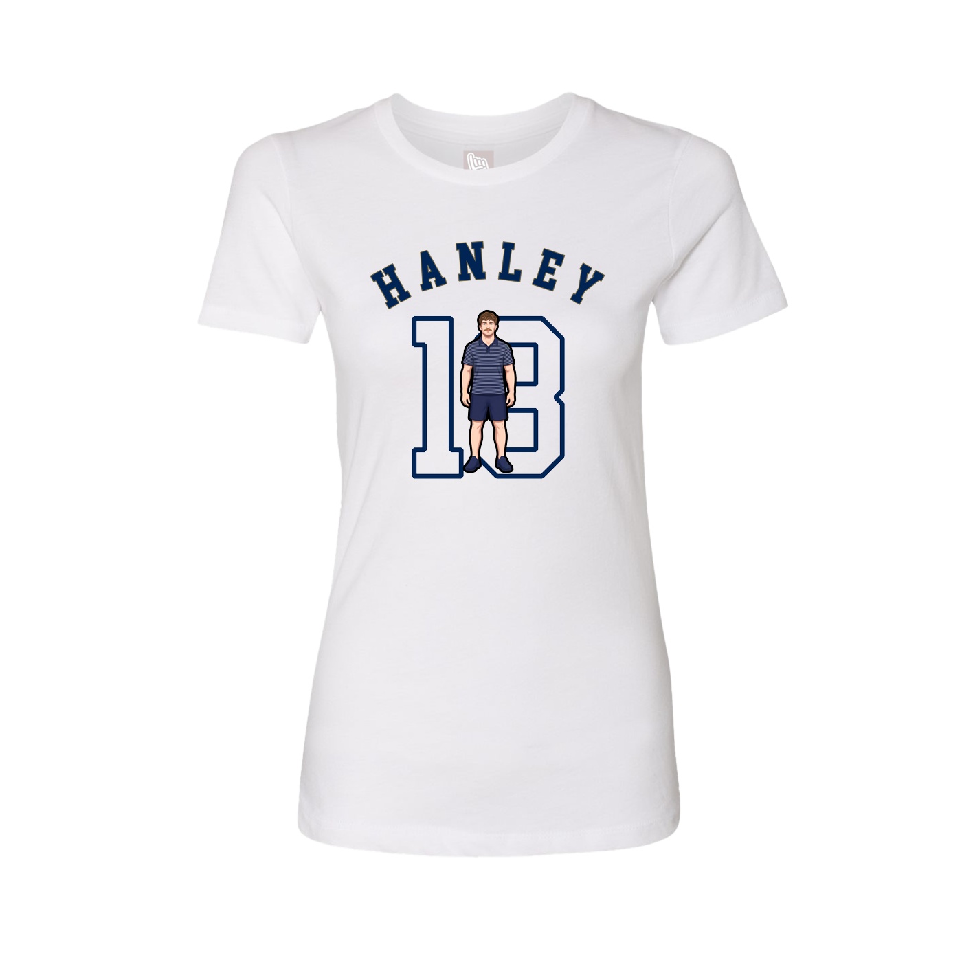 Womens Tee — Shirsey Arch in White