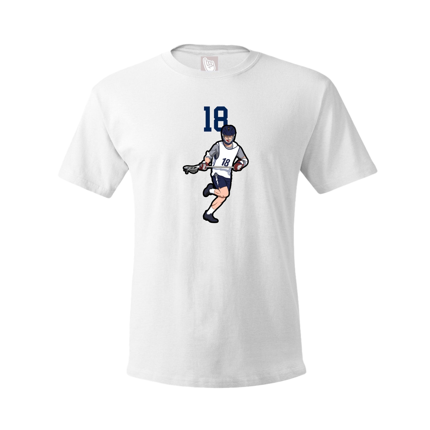 Tee — Number Top in White