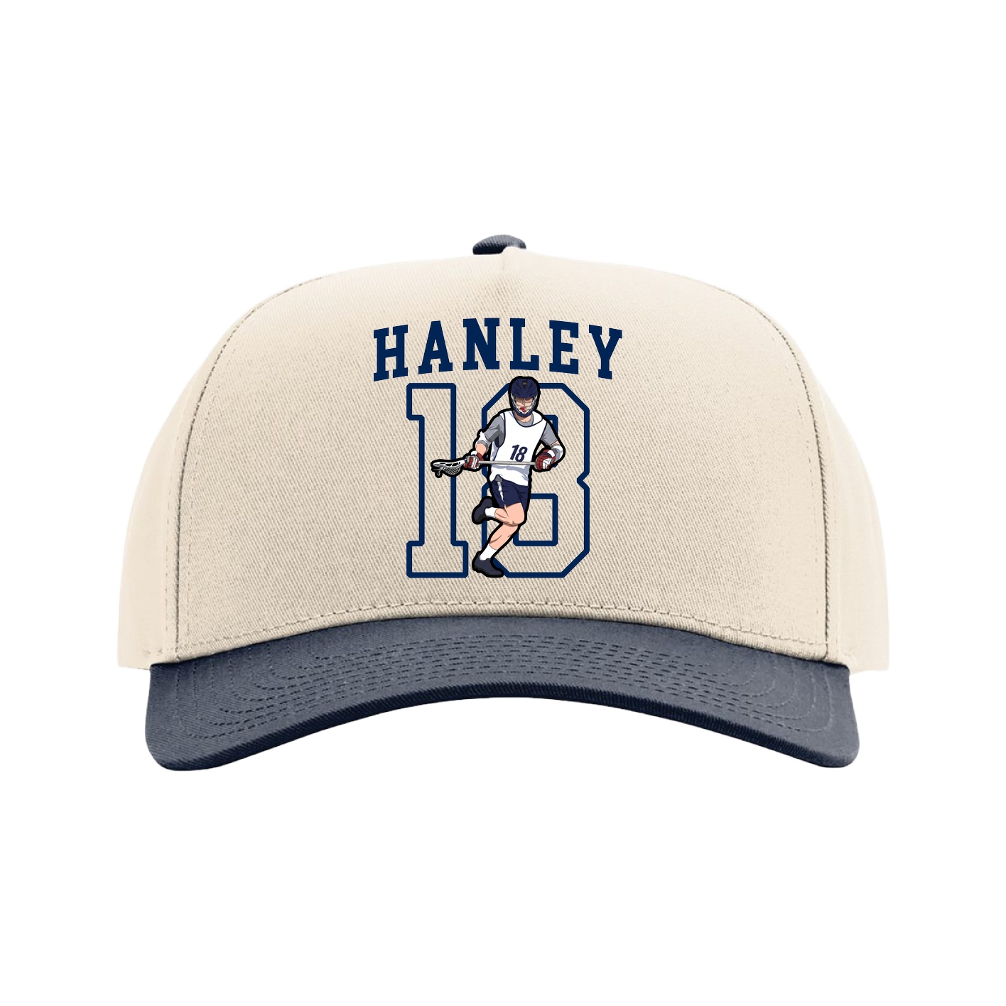 Full Fabric Five-Panel Champ Cap