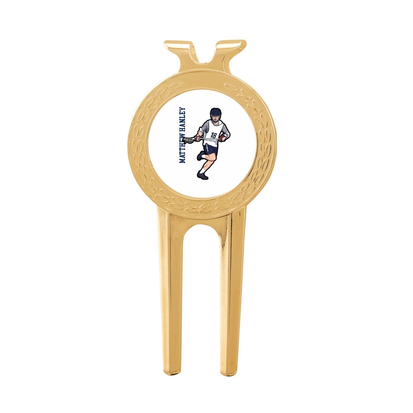 Divot Tool with Ball Marker — Name Vertical in Classic