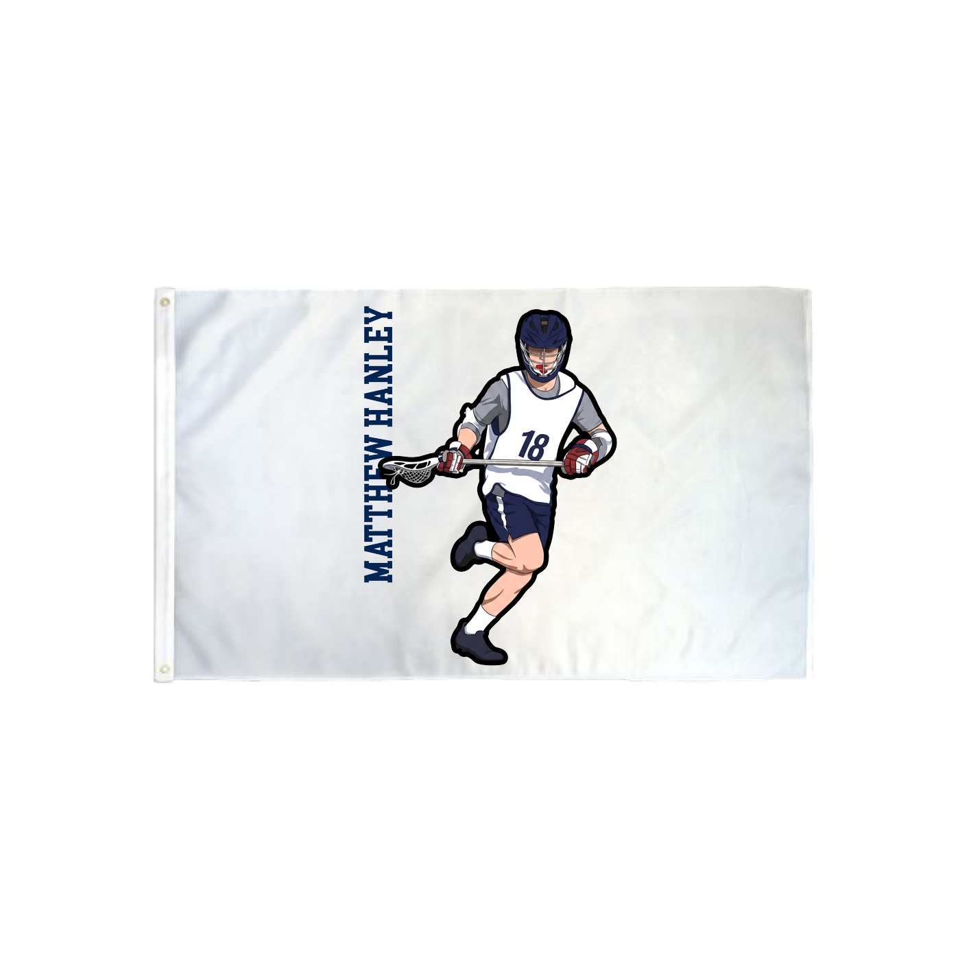 3x5 Flag — Name Vertical in Classic