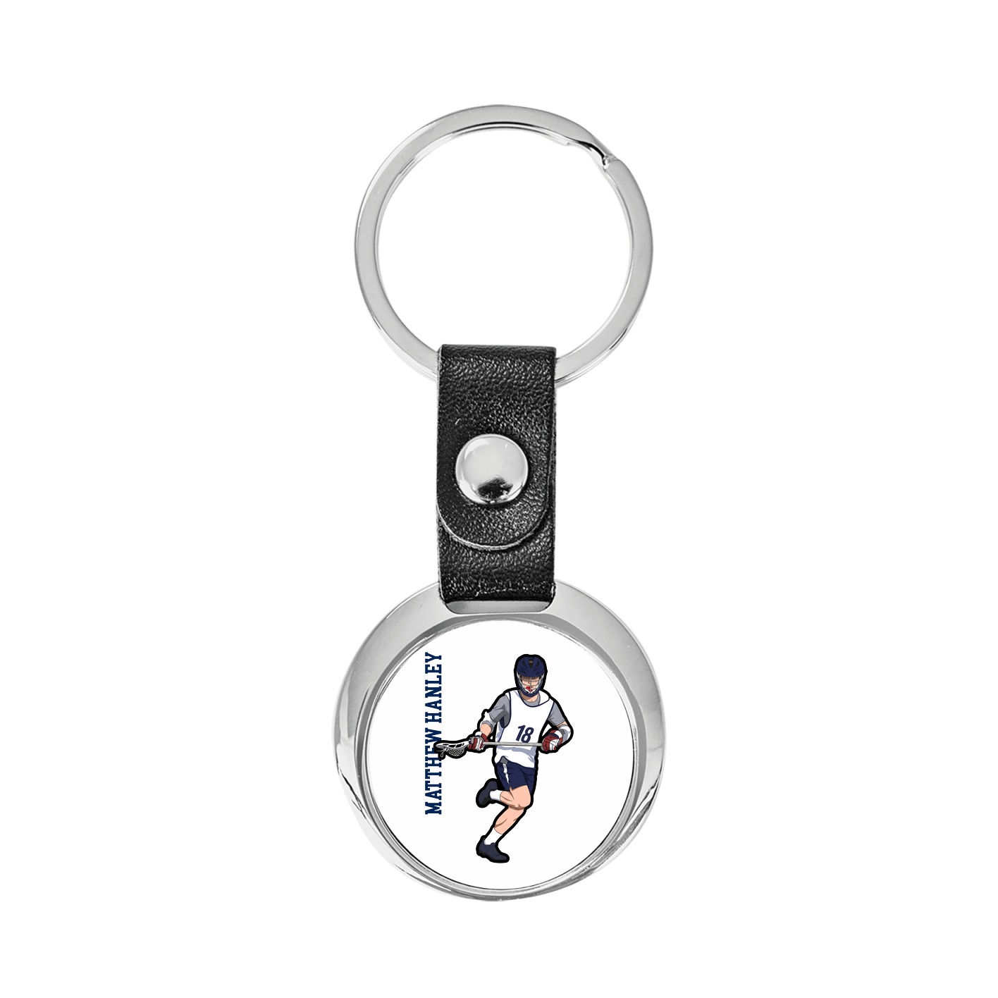 Key Chain — Name Vertical in Classic