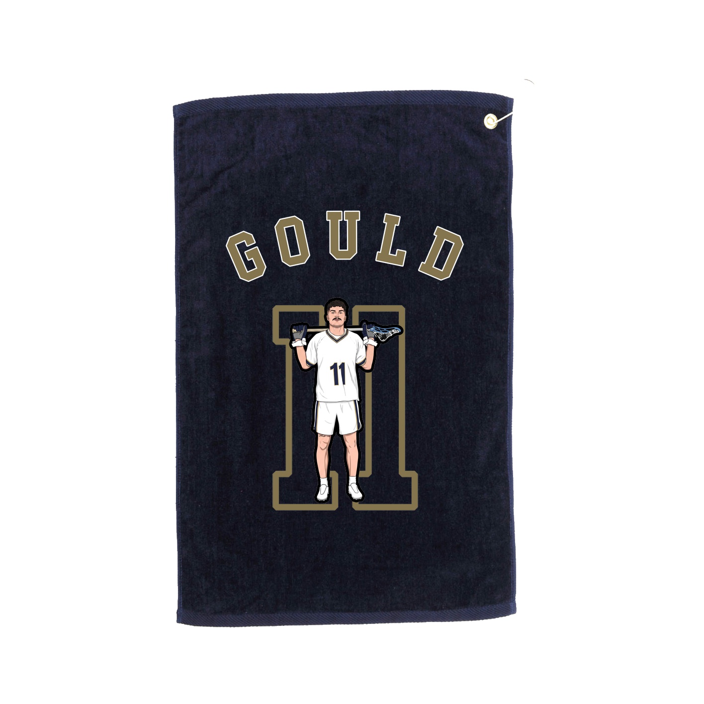 Golf Towel — Shirsey Arch in Navy