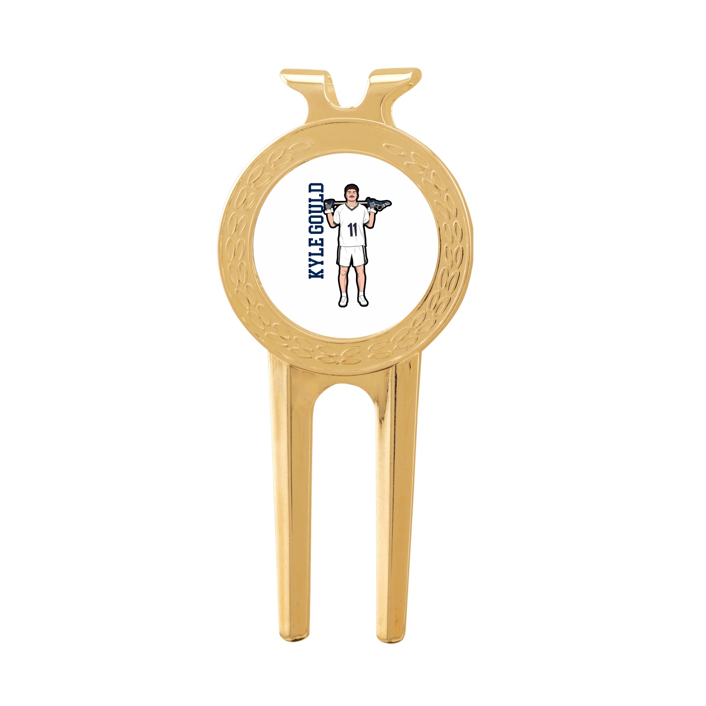Divot Tool with Ball Marker — Name Vertical in Classic