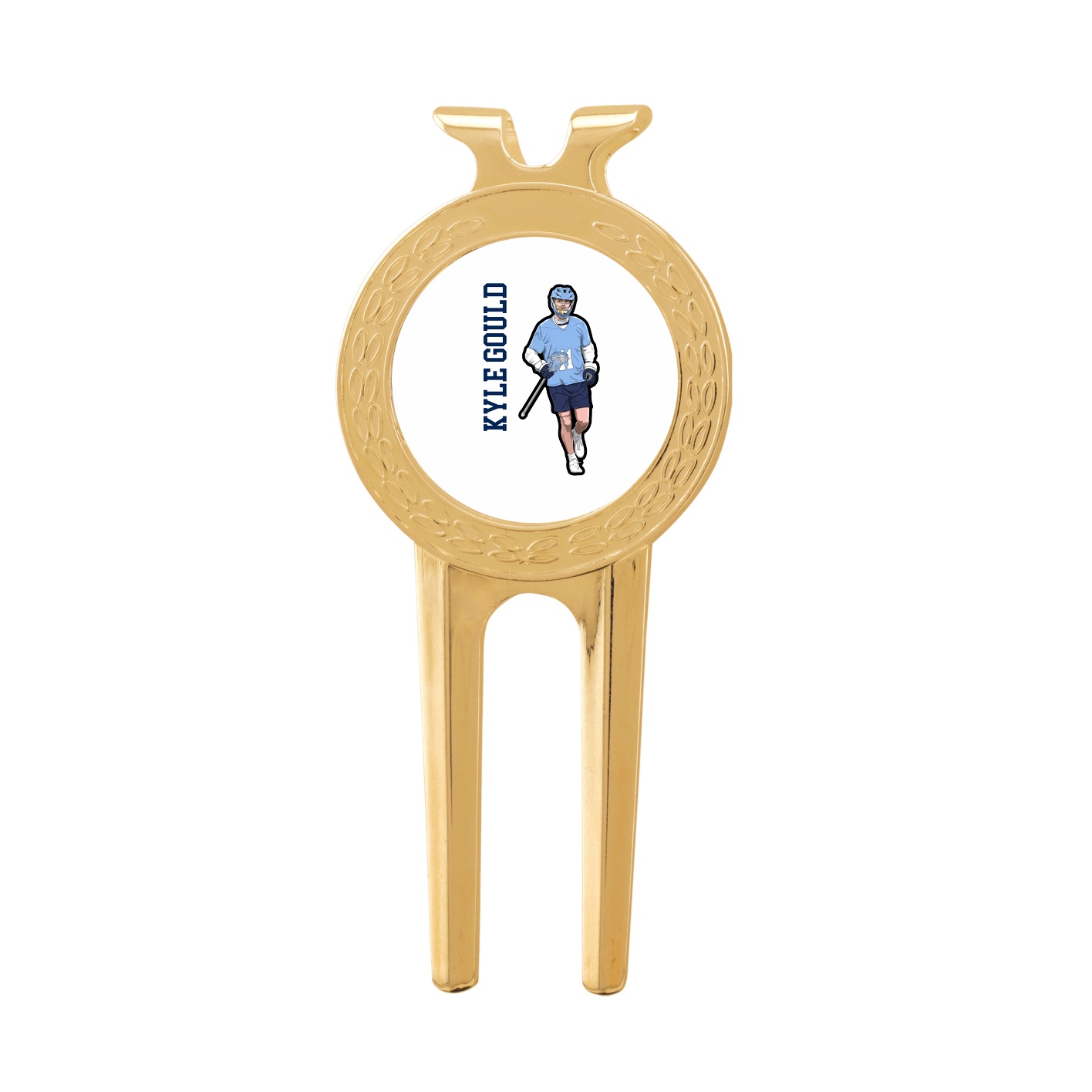 Divot Tool with Ball Marker — Name Vertical in Classic