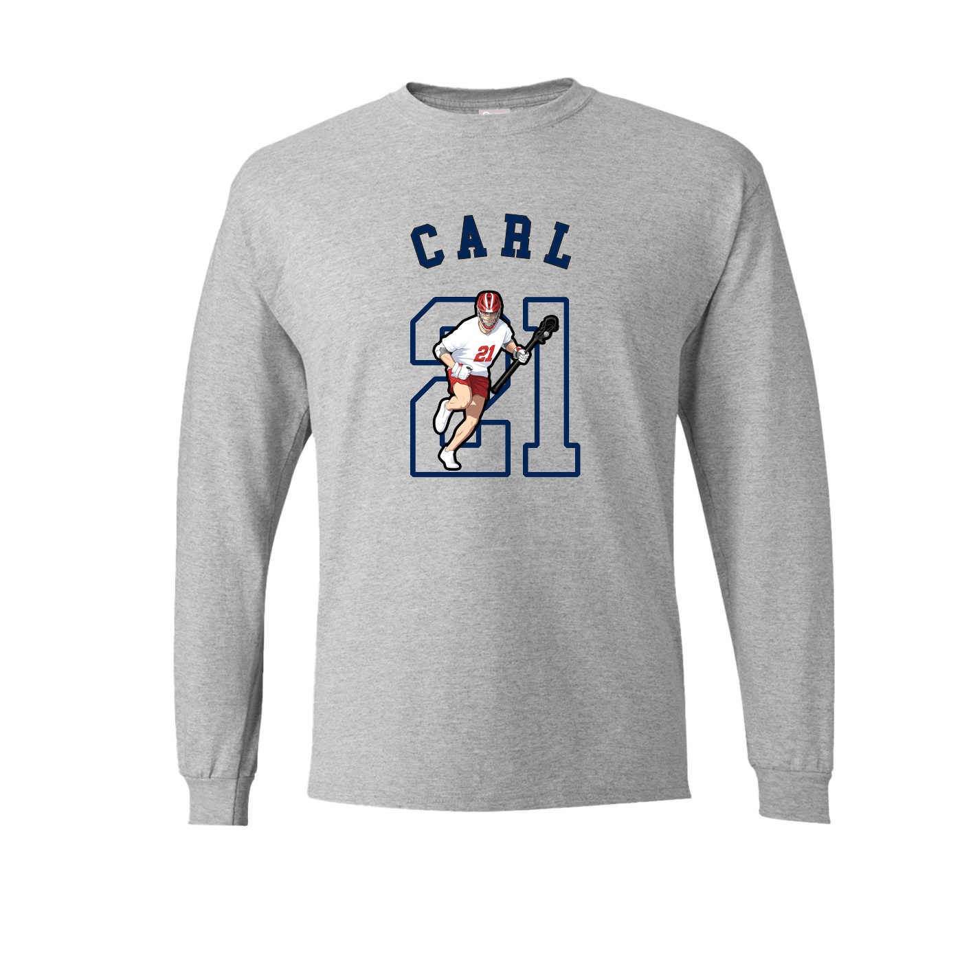 Long Sleeve Tee — Shirsey Arch in Grey