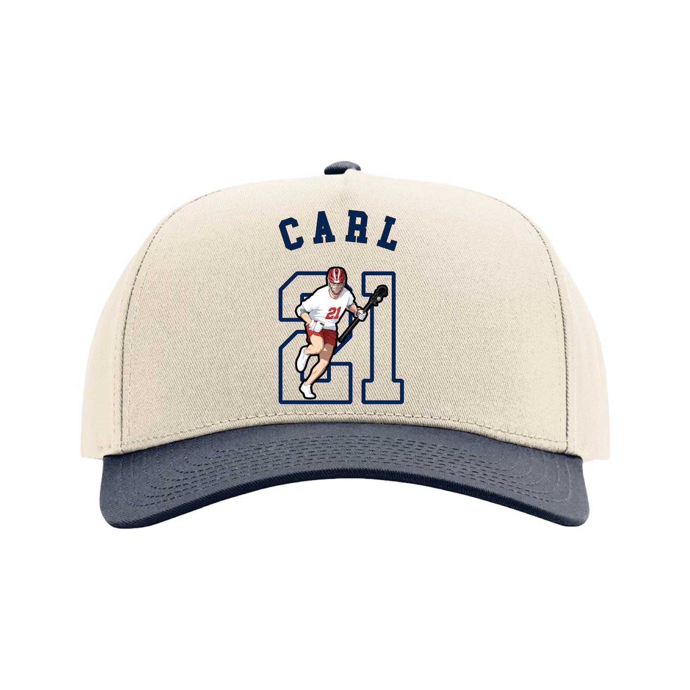 Full Fabric Five-Panel Champ Cap