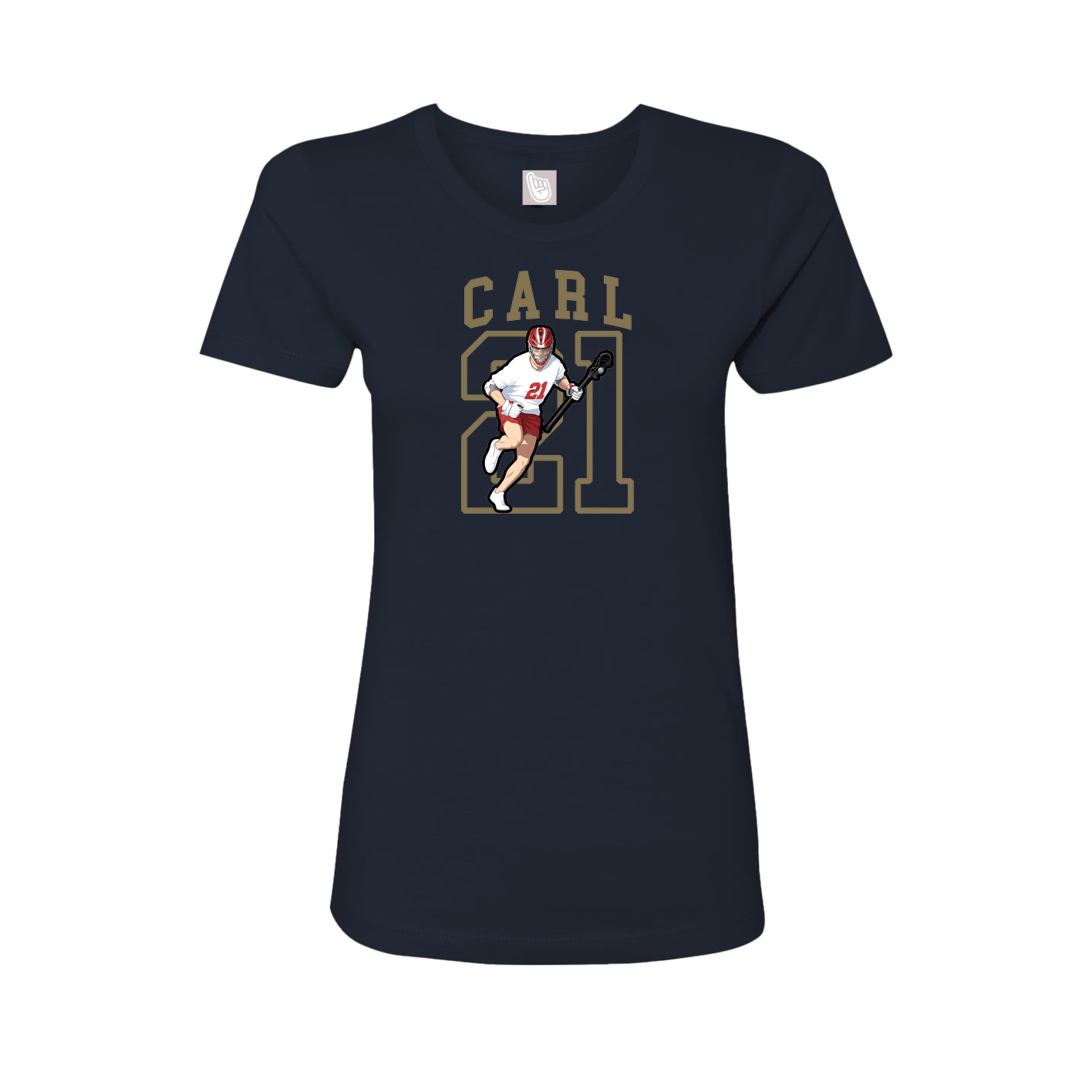 Fitted Women's Tee — Shirsey in Navy