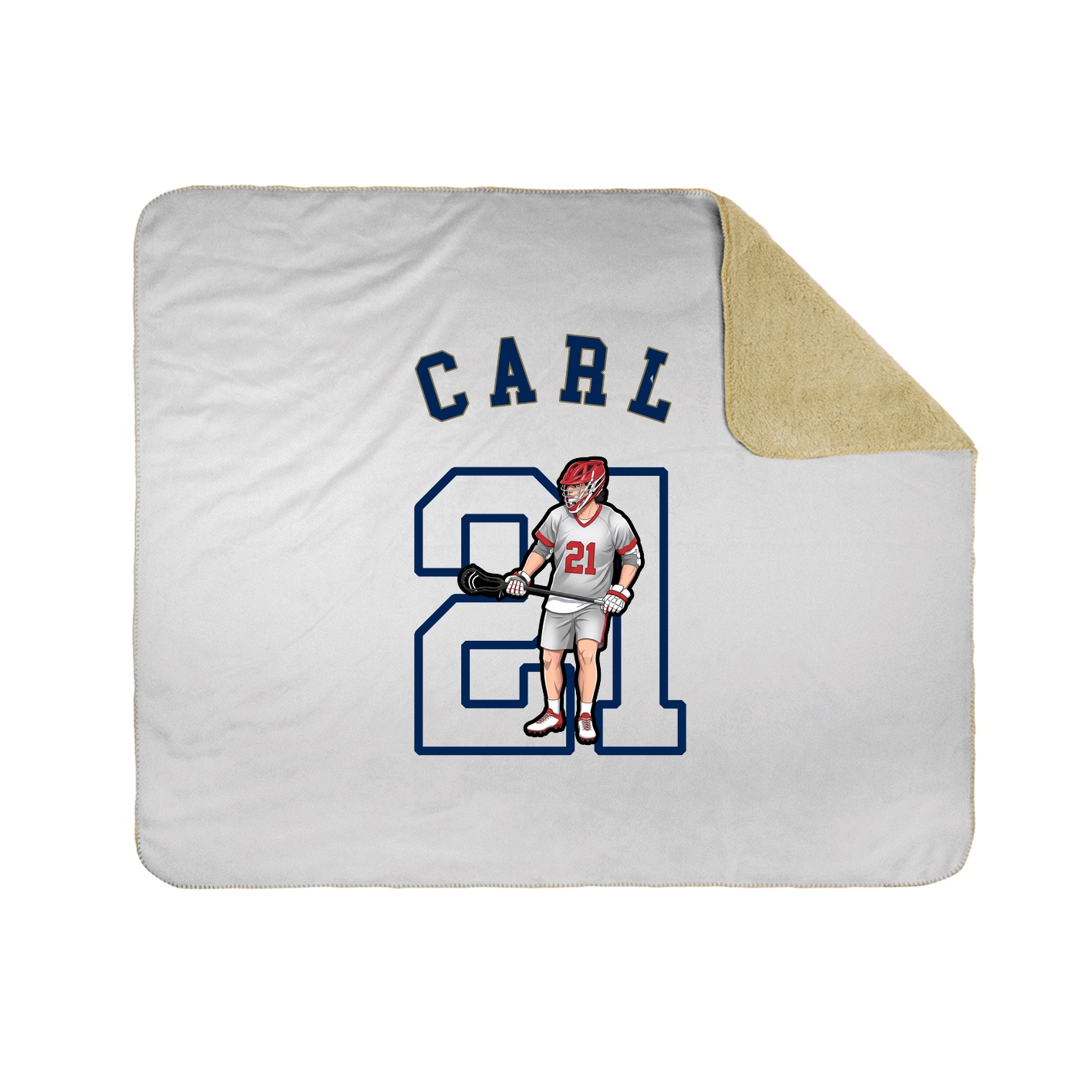 Throw Blanket — Shirsey Arch in White