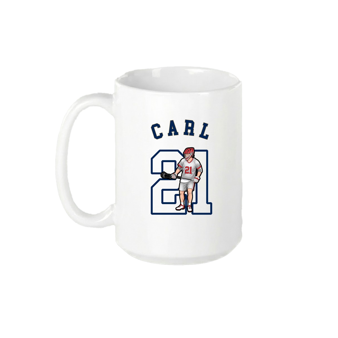 15oz Coffee Mug — Shirsey Arch in White