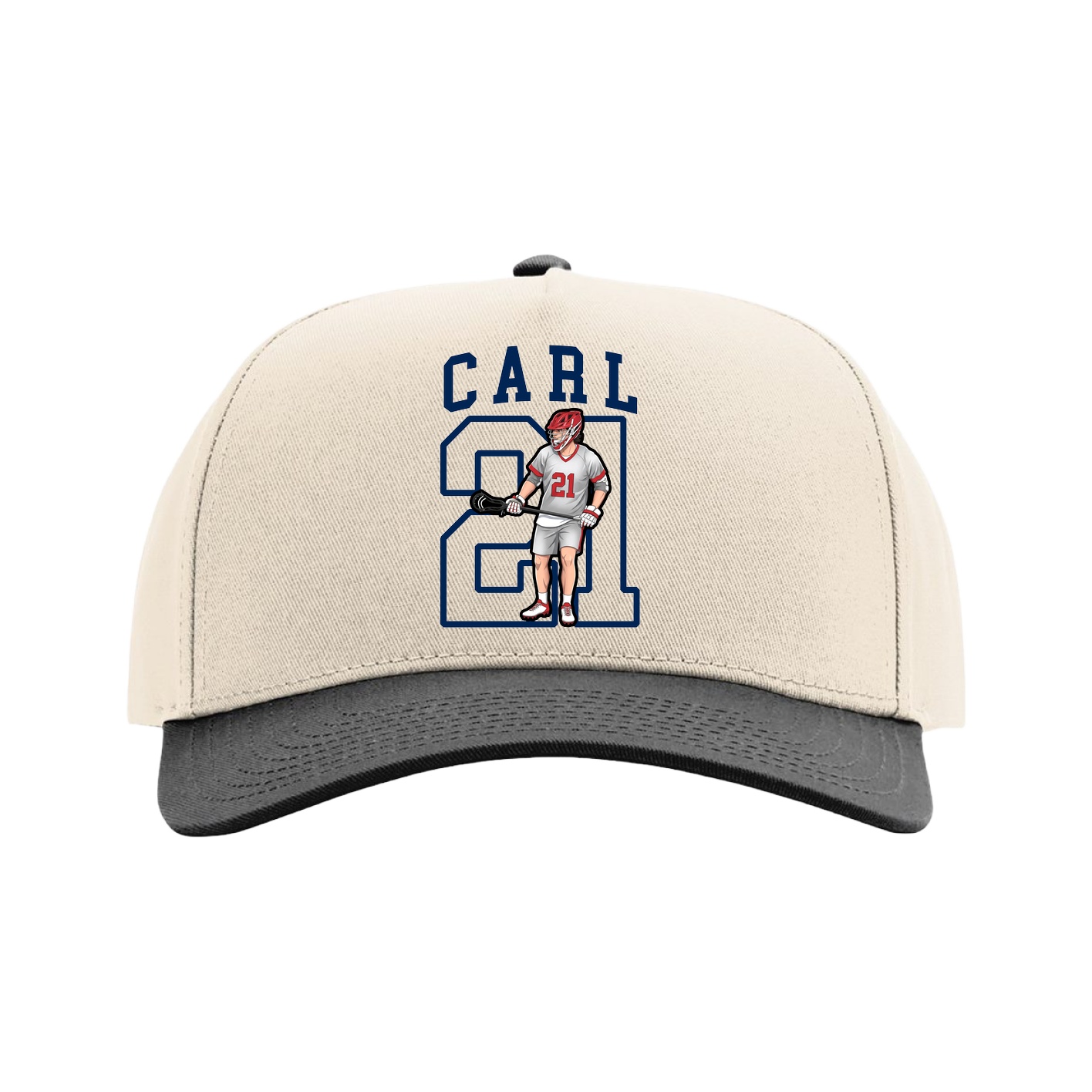 Full Fabric Five-Panel Champ Cap