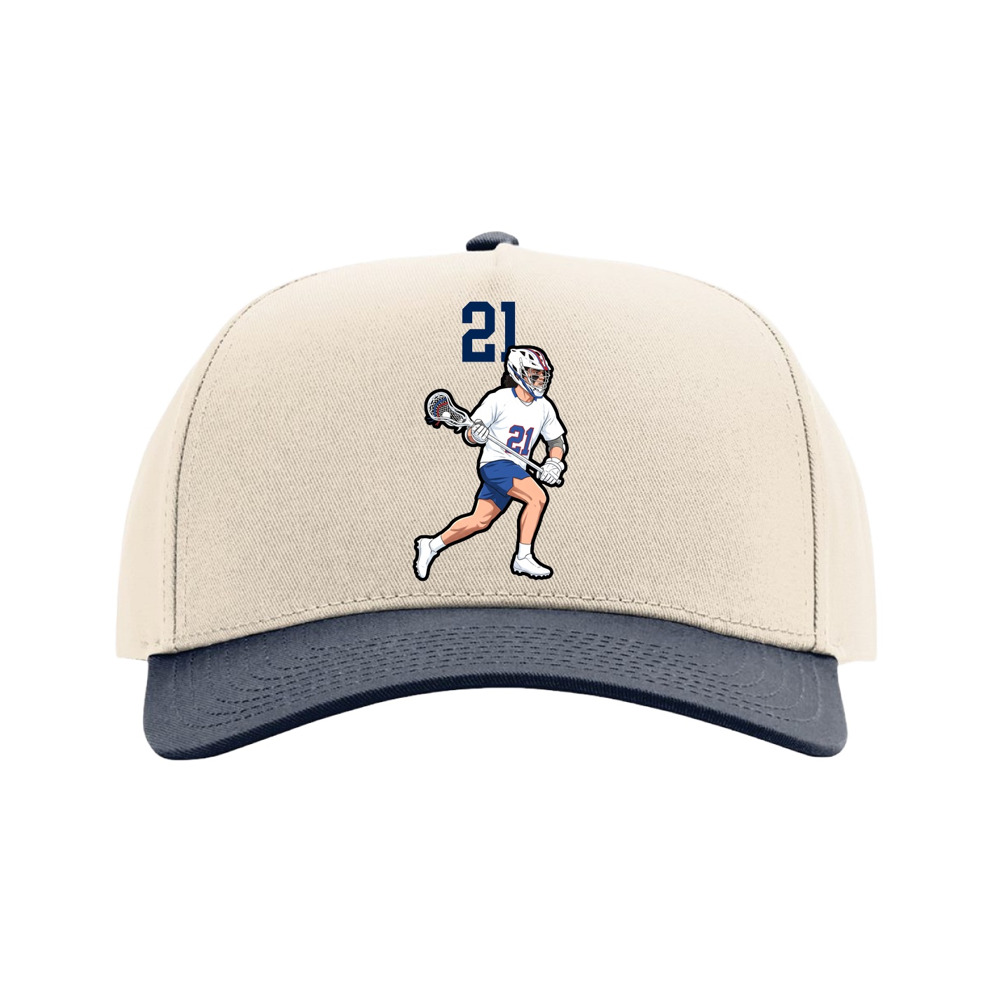 Full Fabric Five-Panel Champ Cap