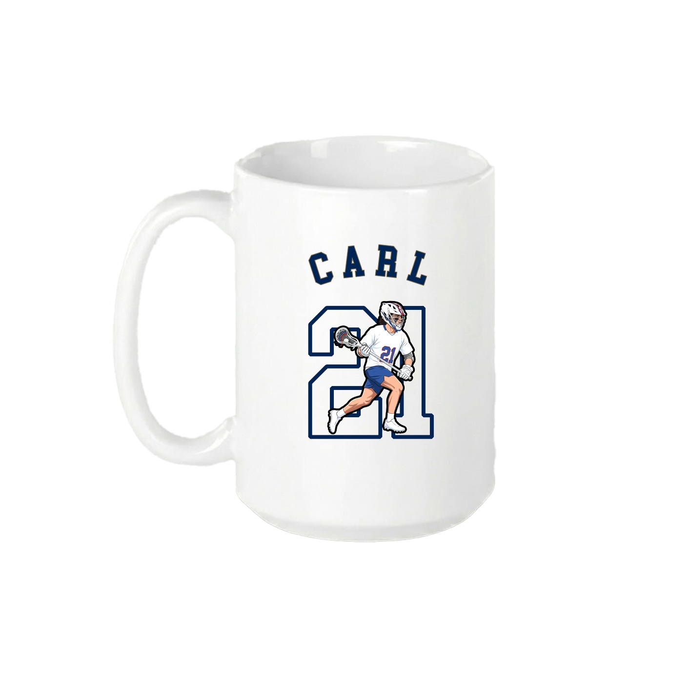 15oz Coffee Mug — Shirsey Arch in White