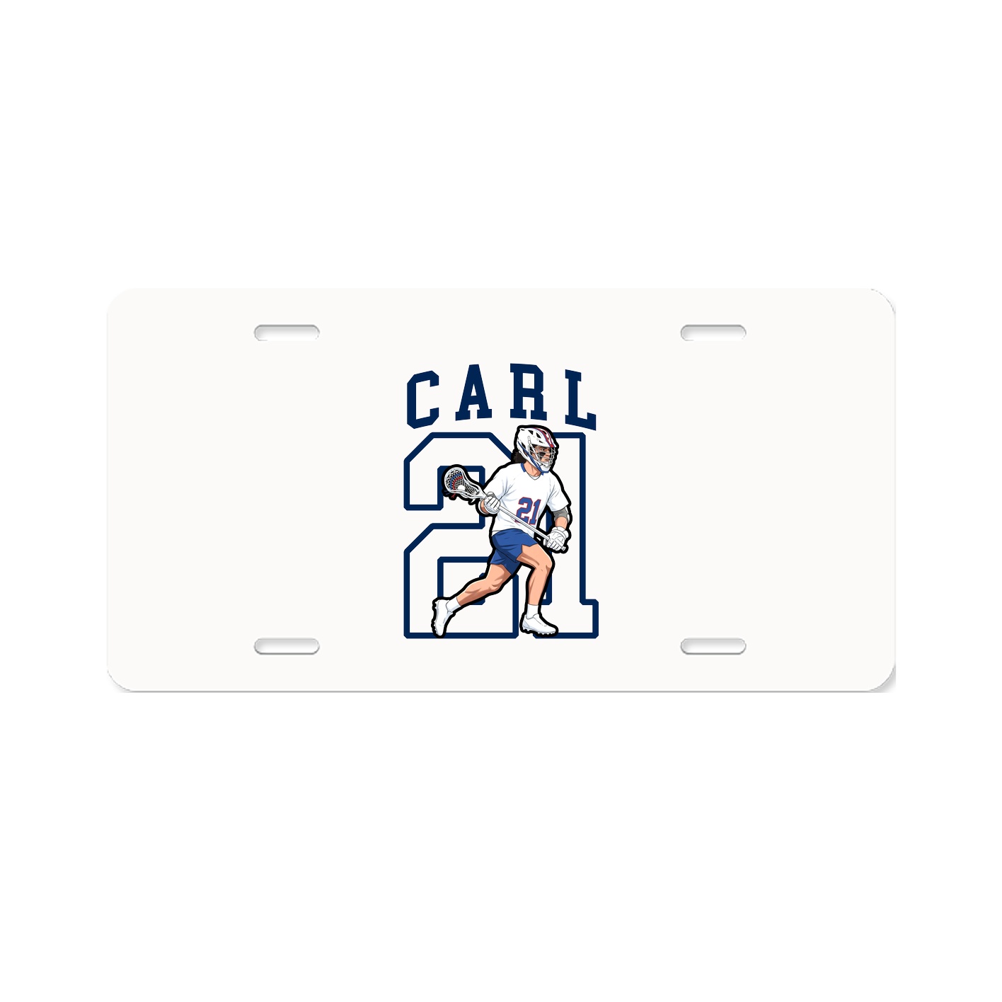 Aluminum License Plate
