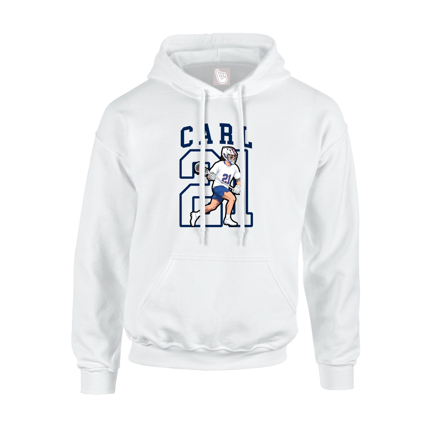 Youth Hoodie — Shirsey in White