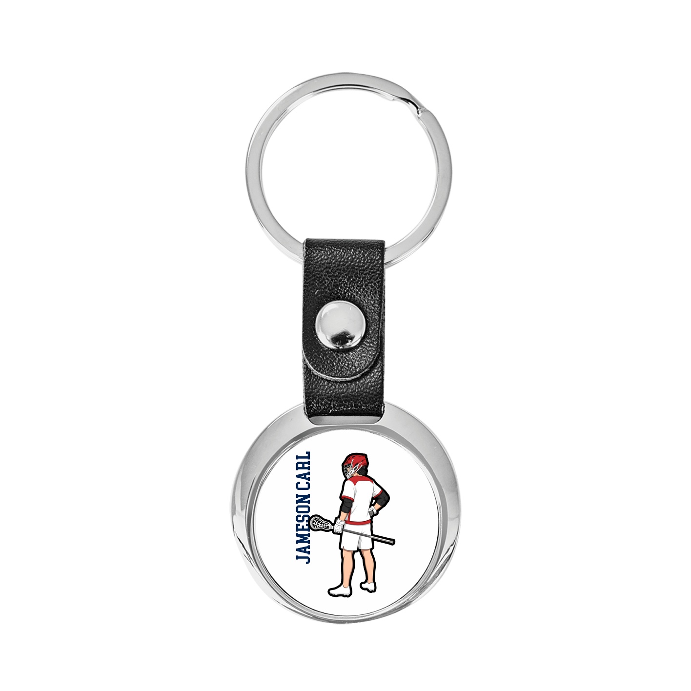 Key Chain — Name Vertical in Classic