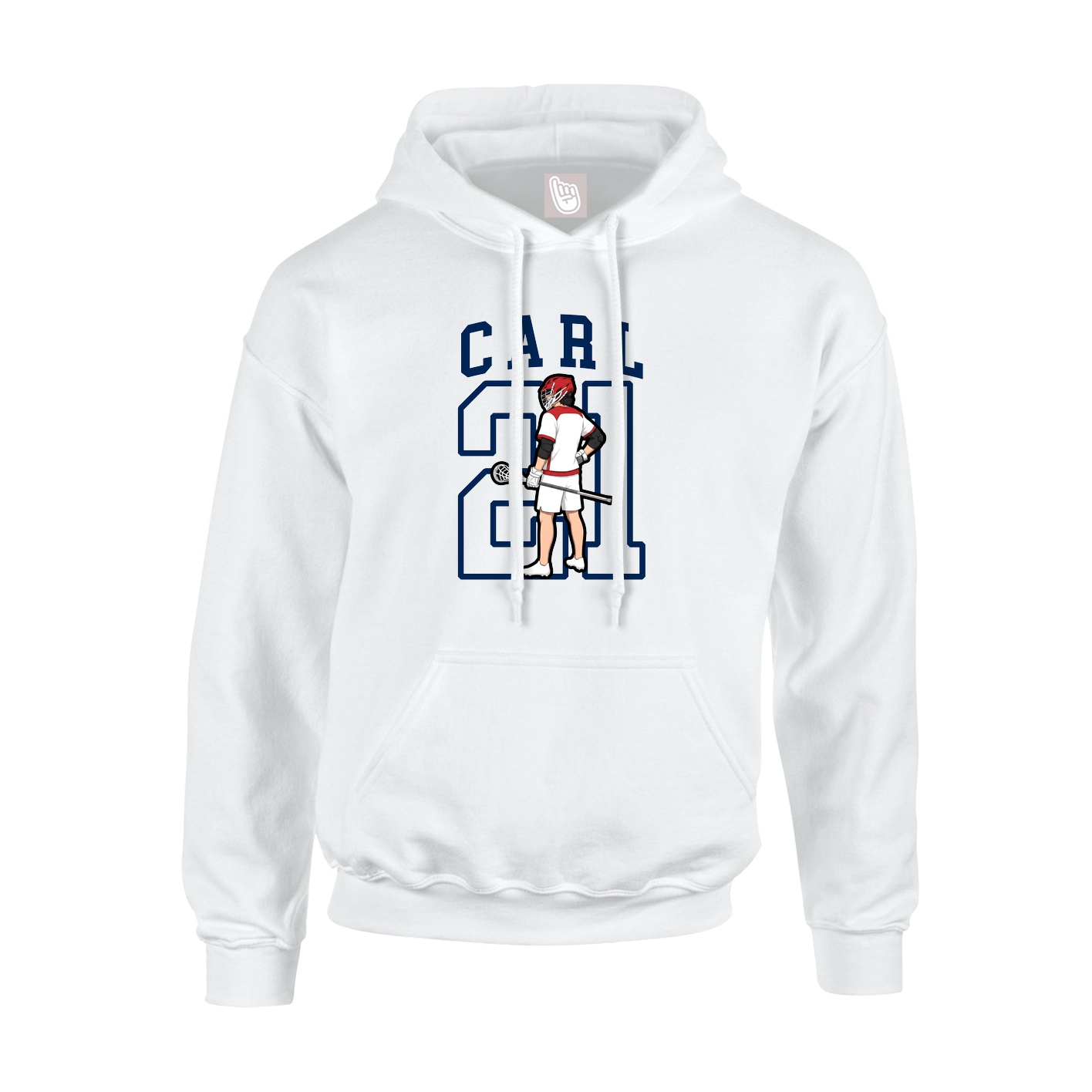 Youth Hoodie — Shirsey in White