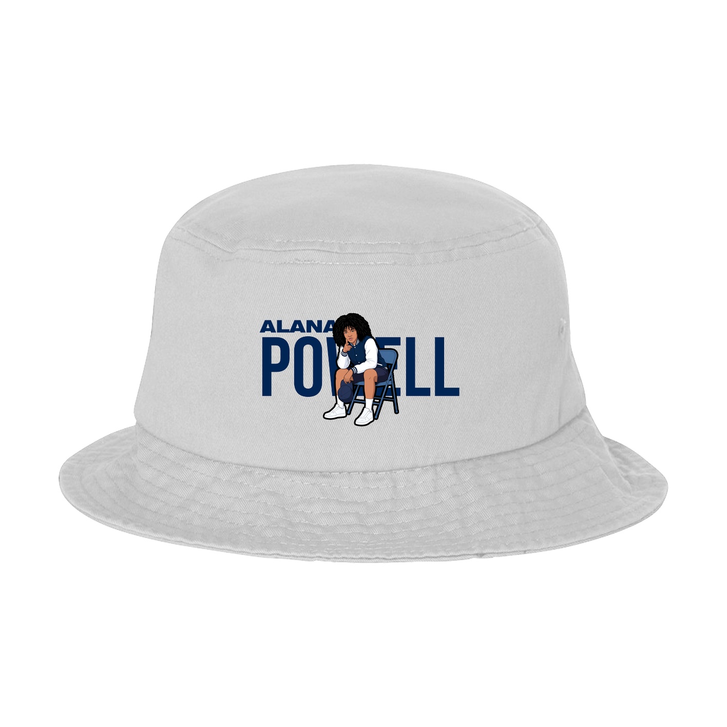 Bucket Cap — Player Name in White