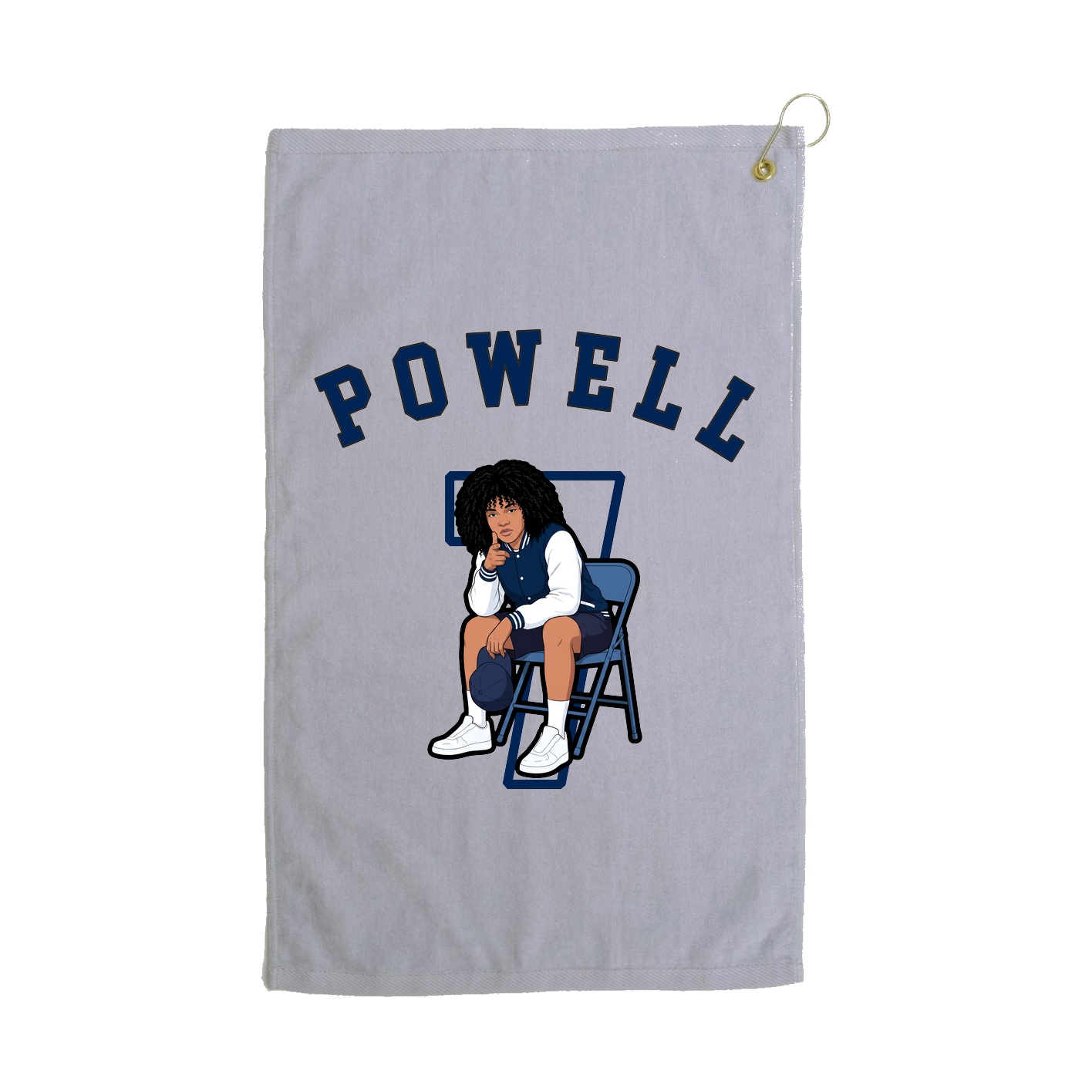 Golf Towel — Shirsey Arch in Grey