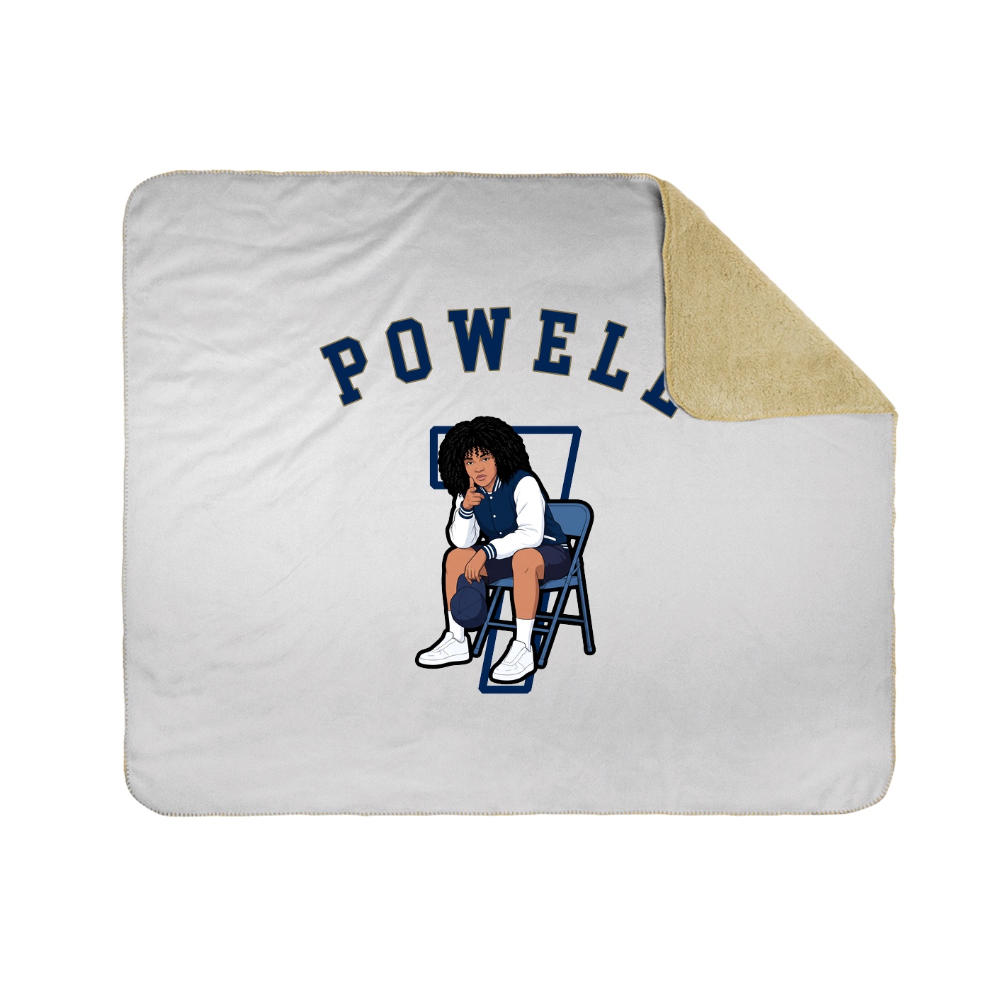 Throw Blanket — Shirsey Arch in White